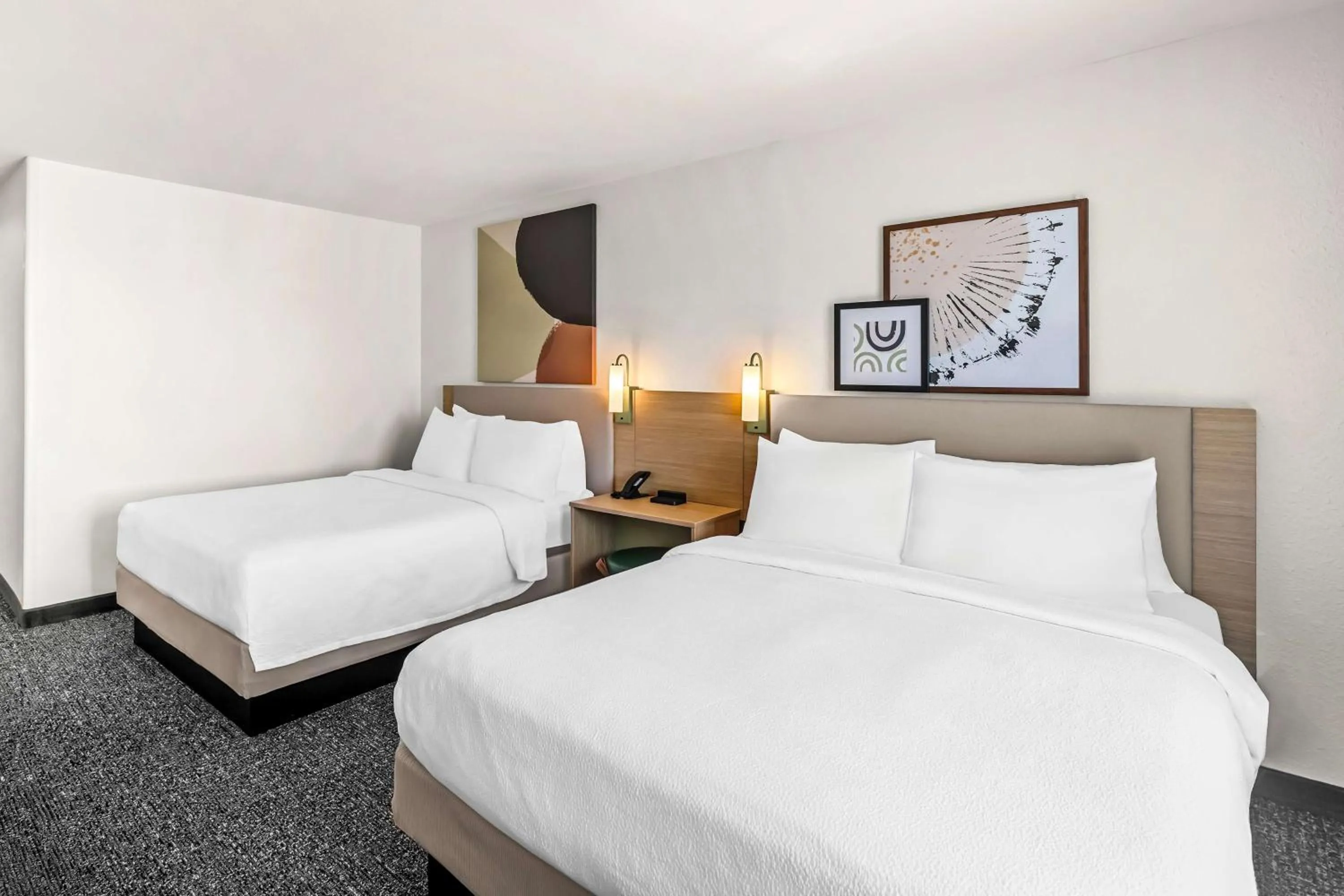 Bed in Sleep Inn & Suites Near Fort Cavazos