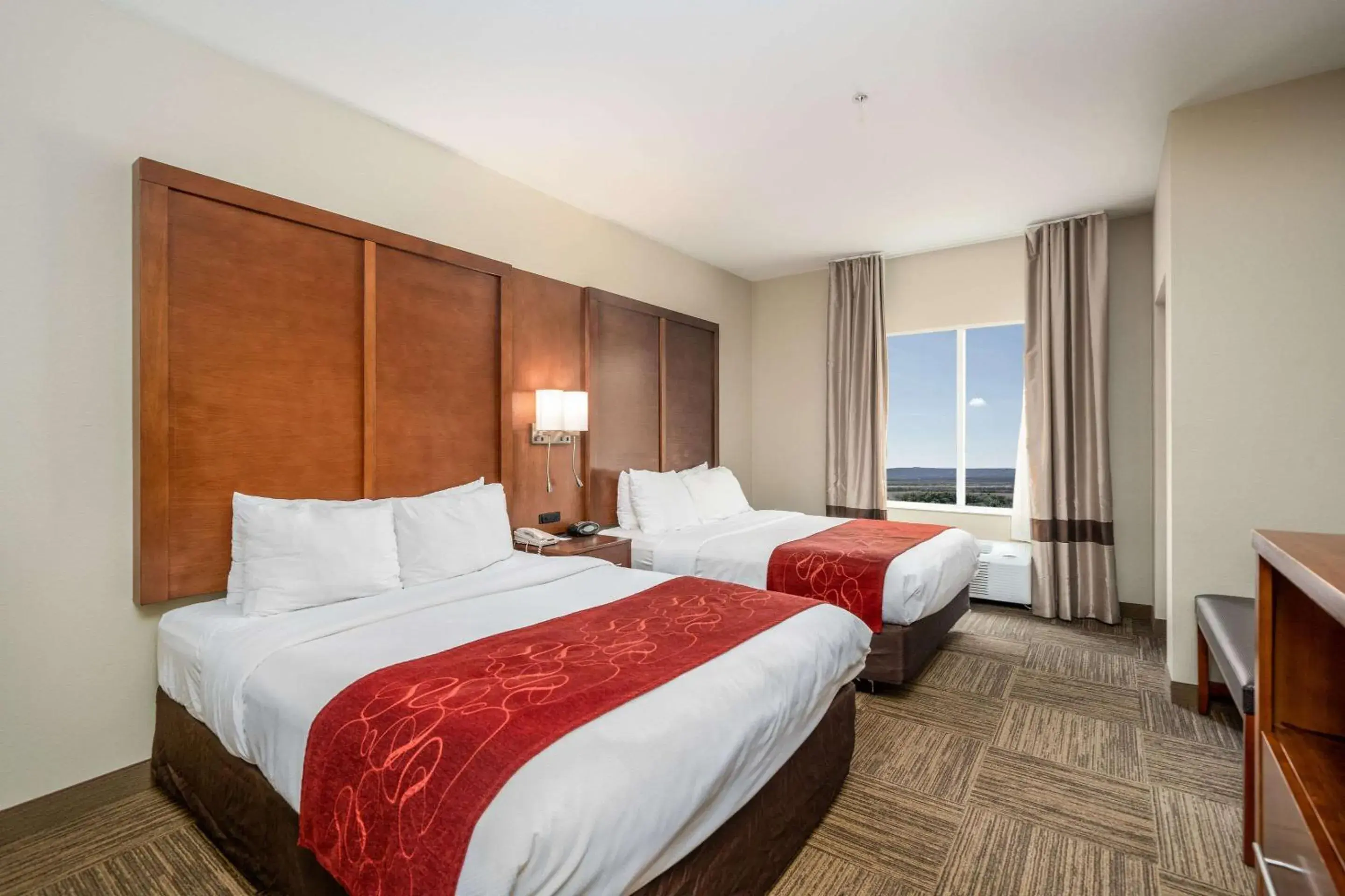 Queen Suite with Two Queen Beds - Disability Access/Non-Smoking in Comfort Suites University Queen Suite with Two Queen Beds - Disability Access/Non-Smoking in Comfort Suites University