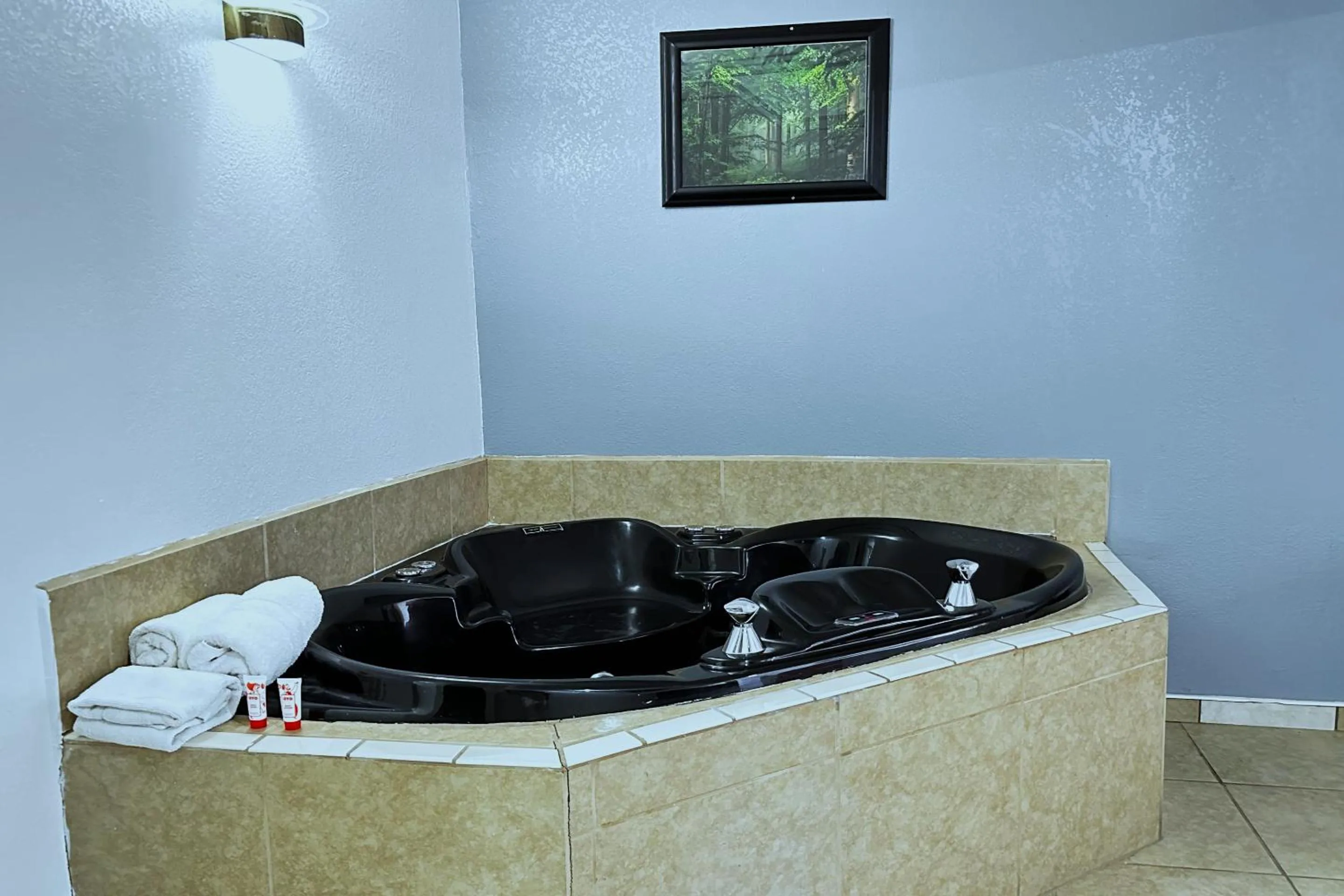 Bedroom in Three Rivers Executive Inn & Suites By OYO