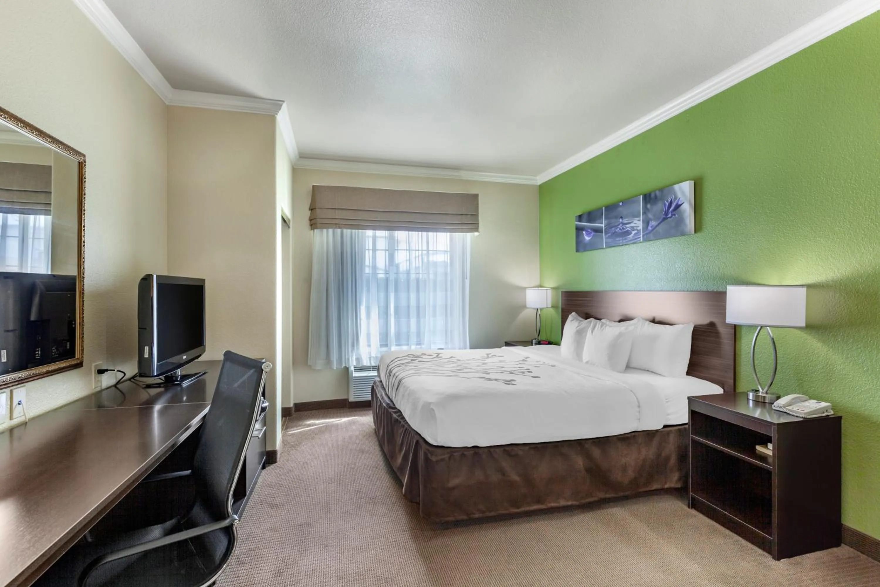 Bed in Sleep Inn & Suites Hewitt - South Waco