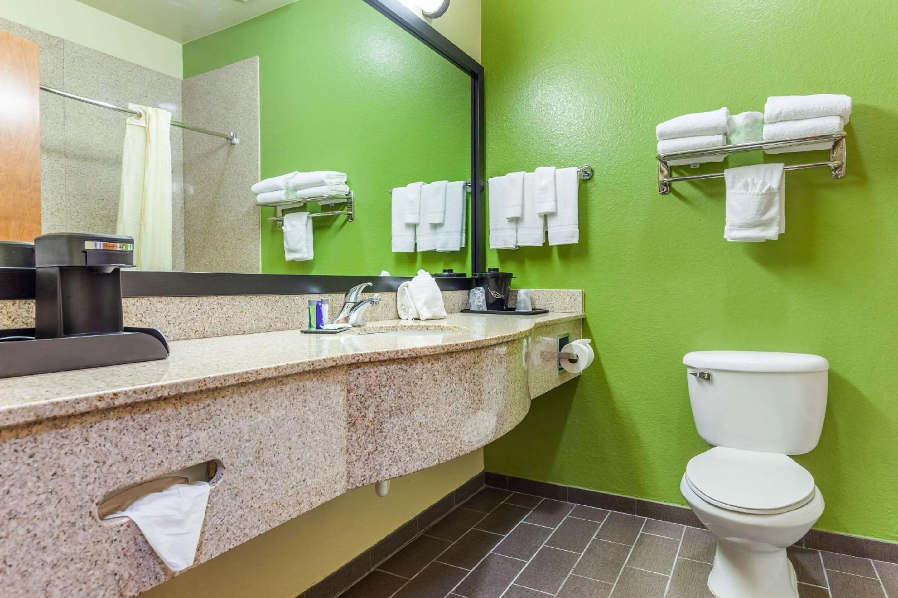 Bathroom in Sleep Inn & Suites Hewitt - South Waco