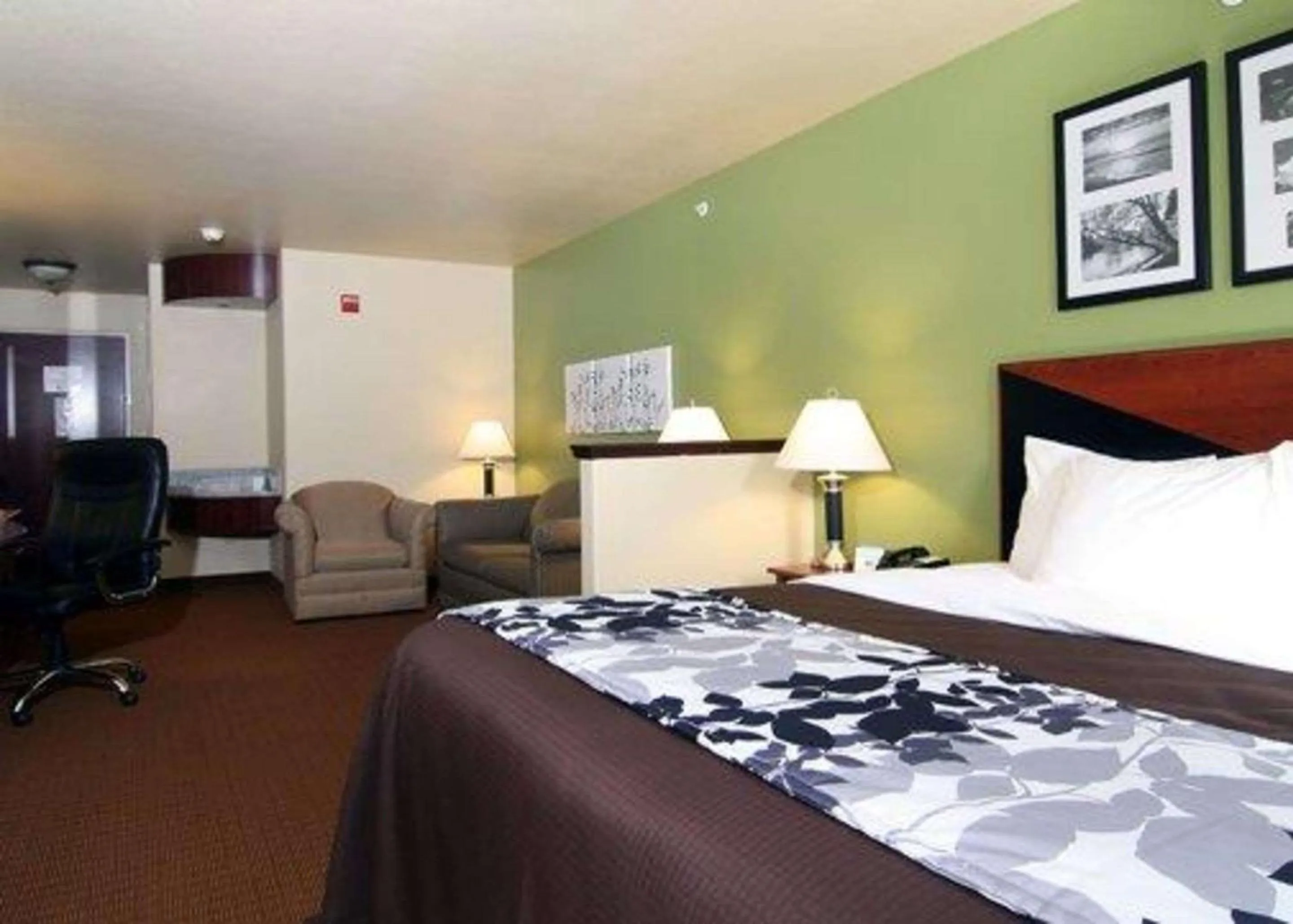 Photo of the whole room, Bed in Sleep Inn & Suites Shamrock