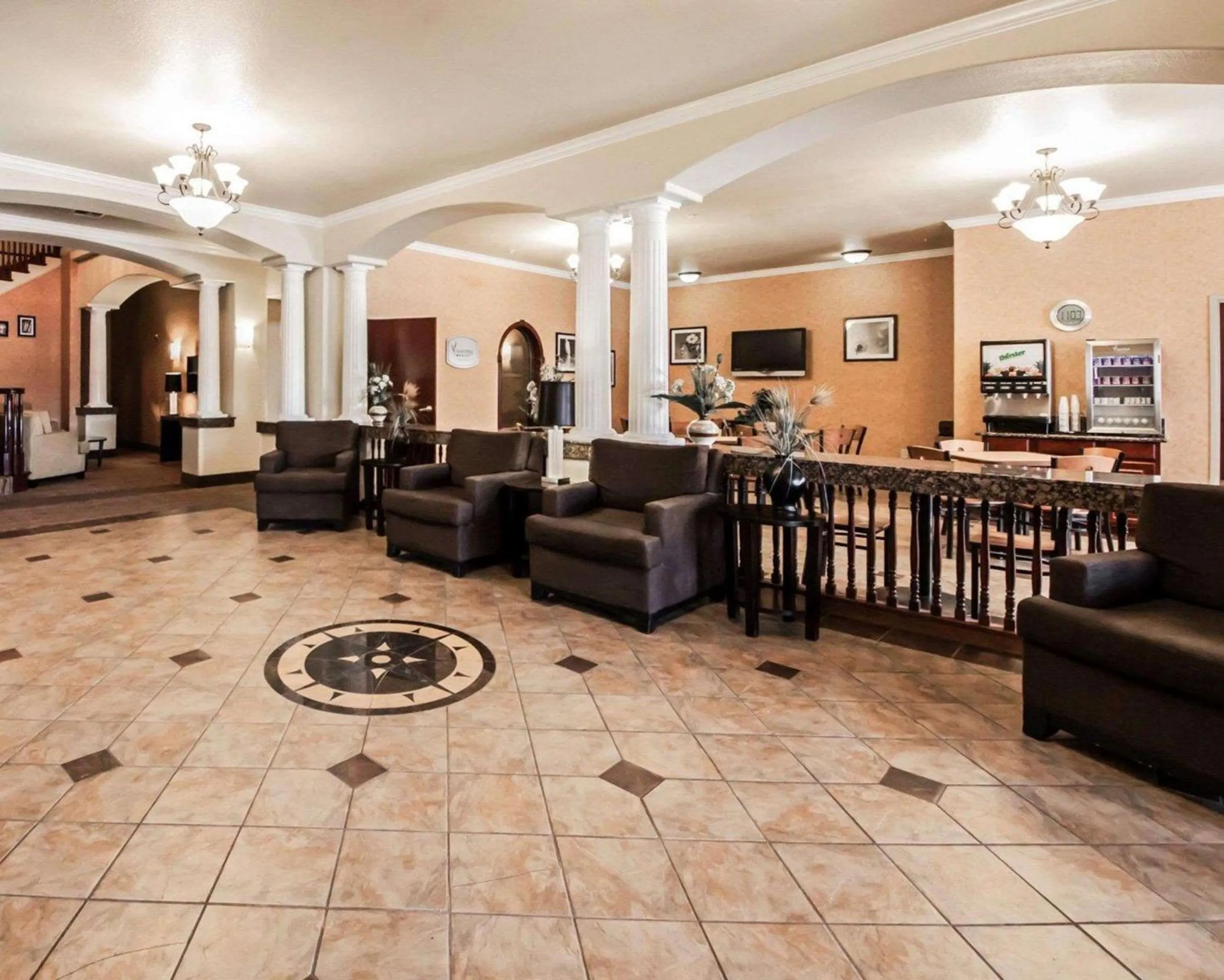 Lobby or reception in Sleep Inn & Suites Shamrock