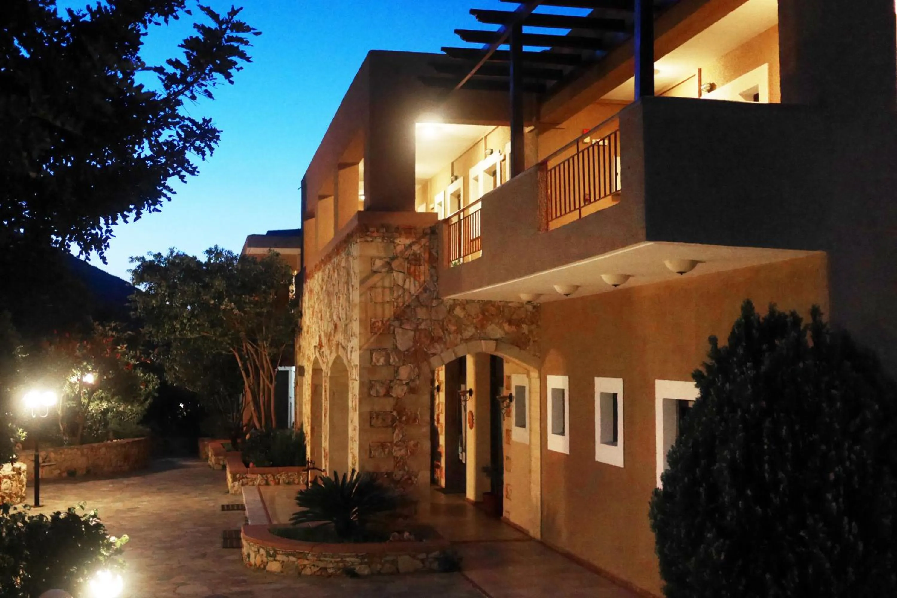 Bird's eye view in Areti Aparthotel