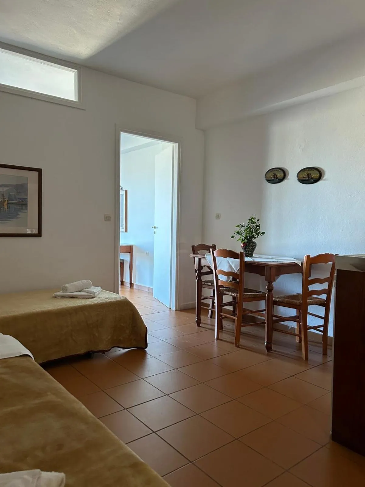 Living room, Bed in Areti Aparthotel
