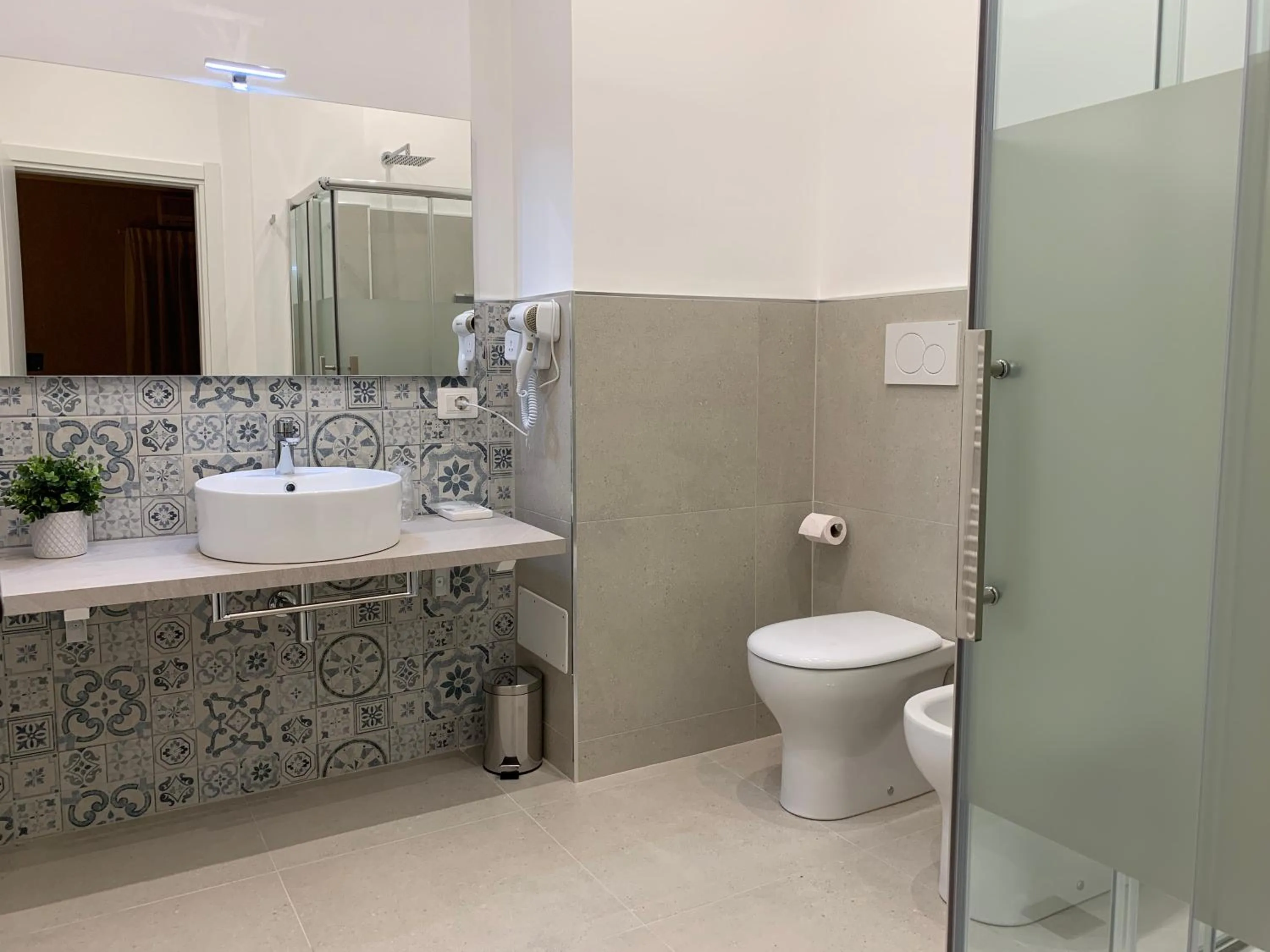 Bathroom in B&B L'alloro