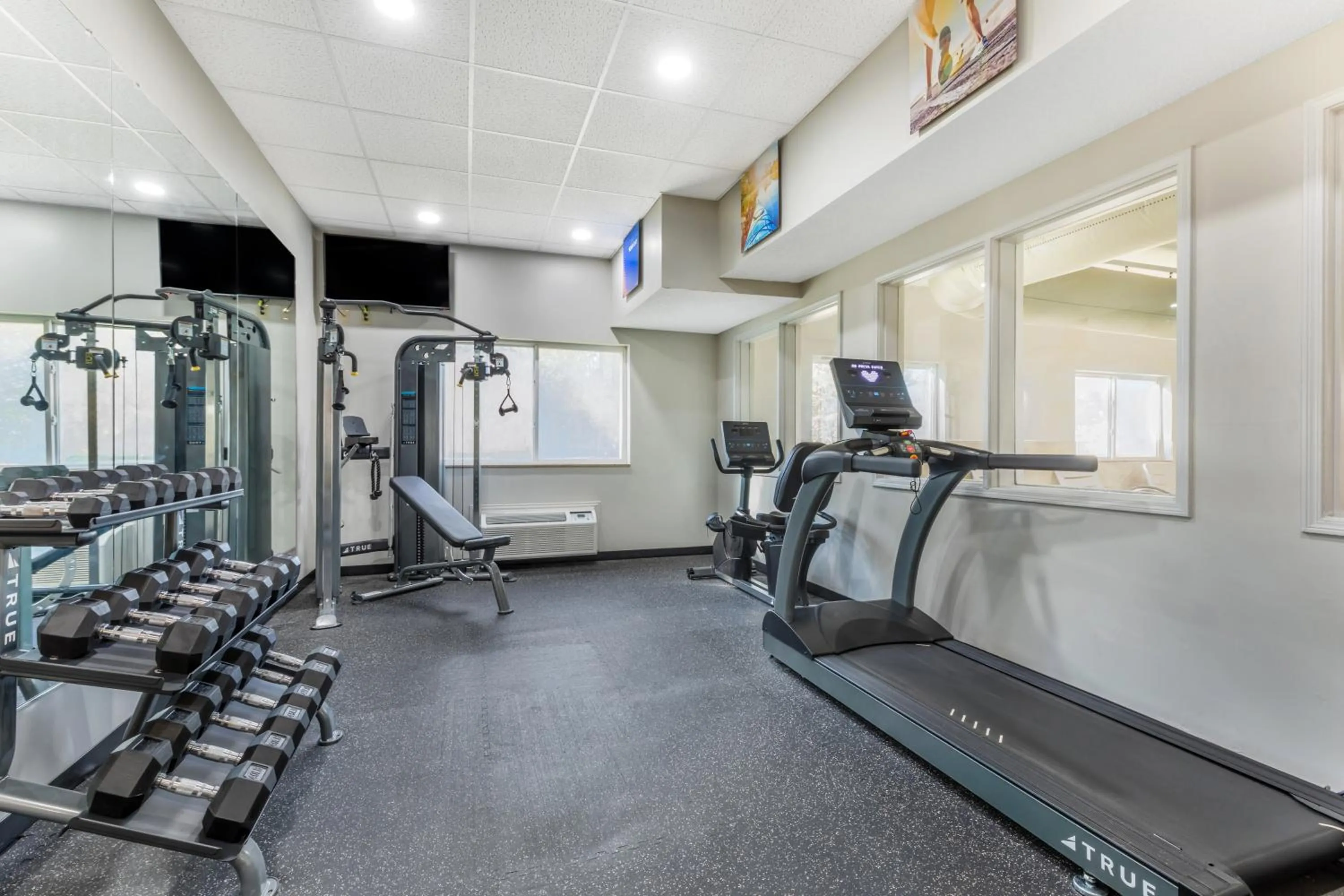 Fitness centre/facilities in Comfort Suites Nacogdoches