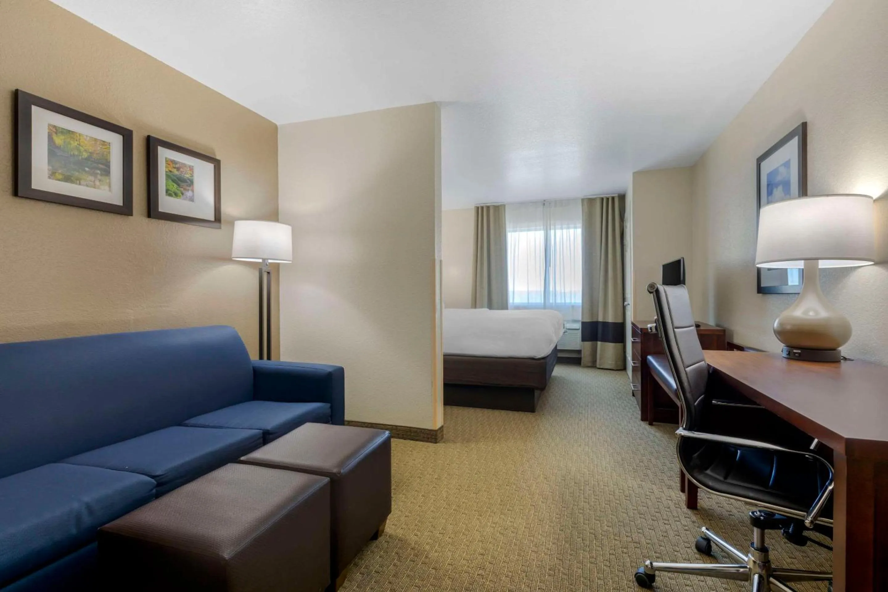 Bedroom in Comfort Suites Benbrook - Fort Worth Southwest
