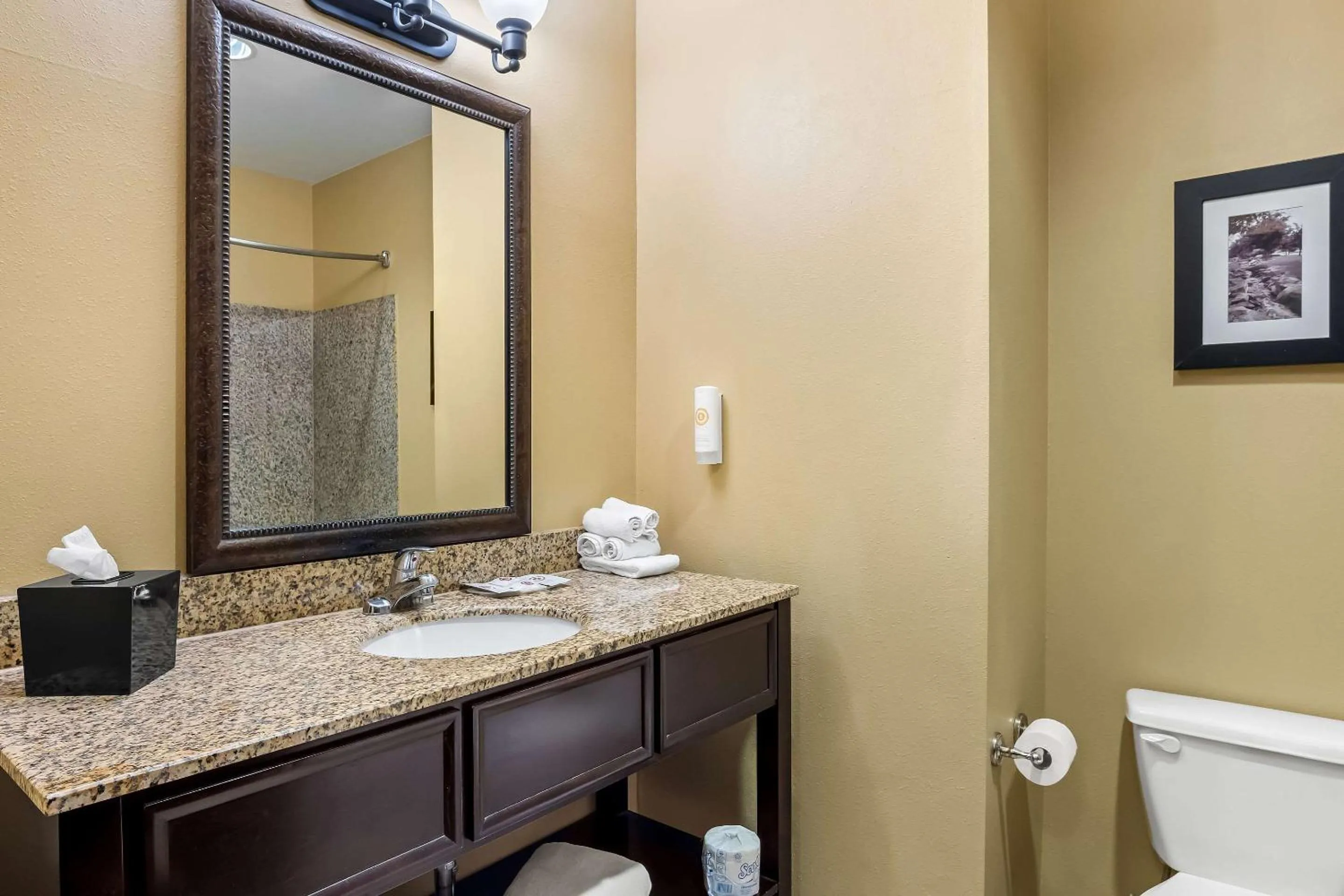 Bedroom in Comfort Suites Frisco