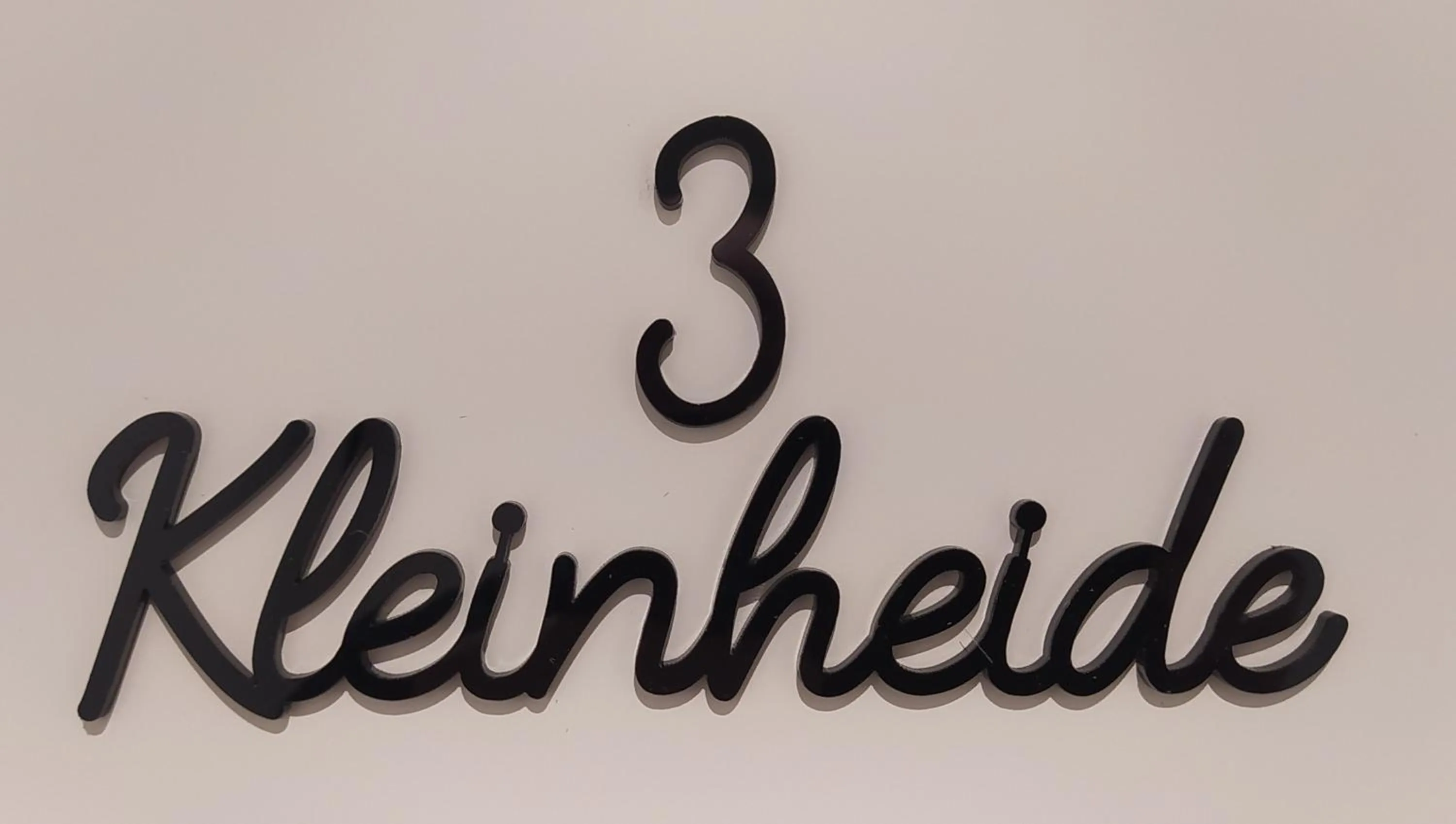 Logo/Certificate/Sign in B&B Plattestien