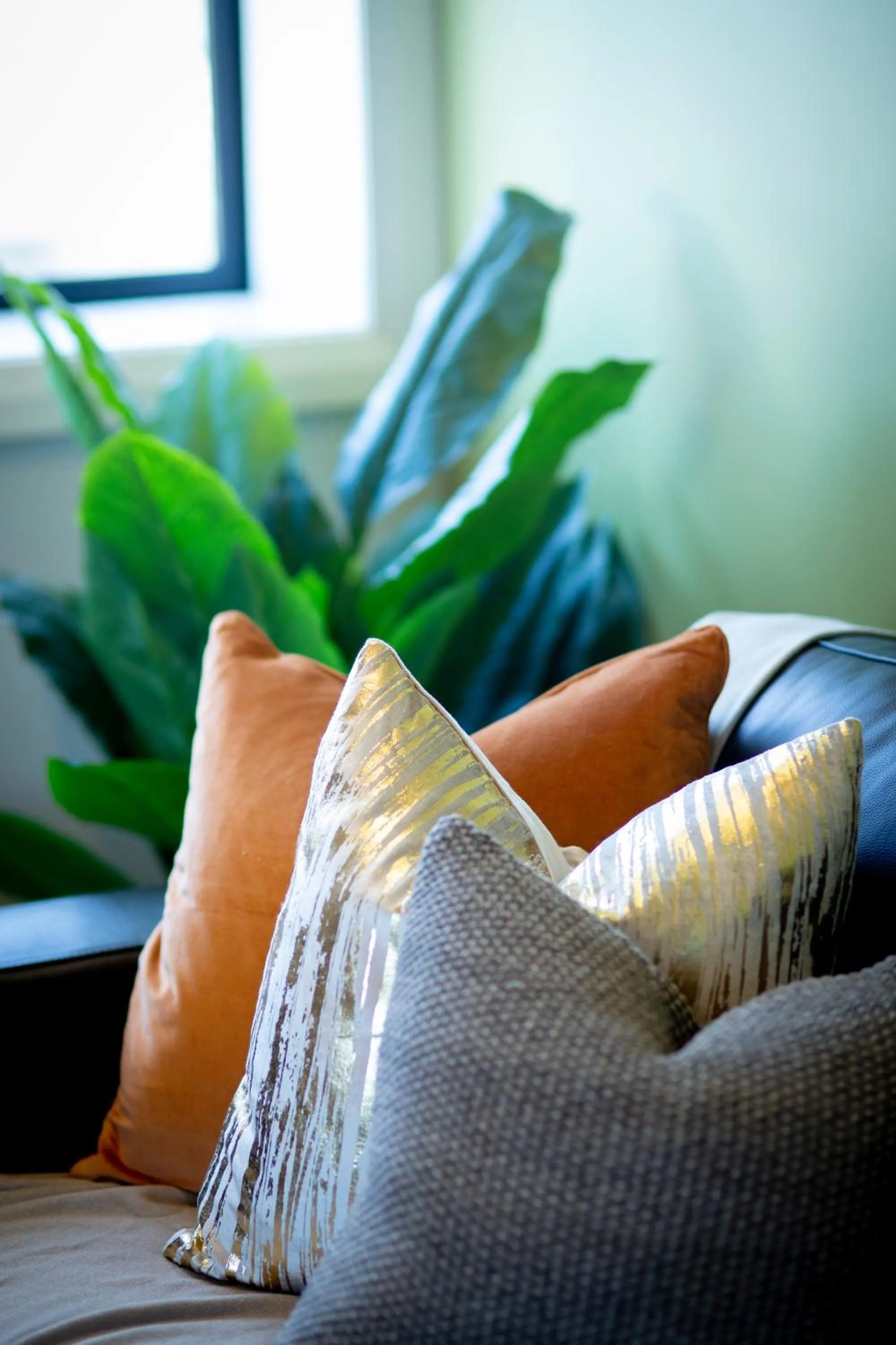 Living room in Hokitika Fire Station Boutique Accommodation