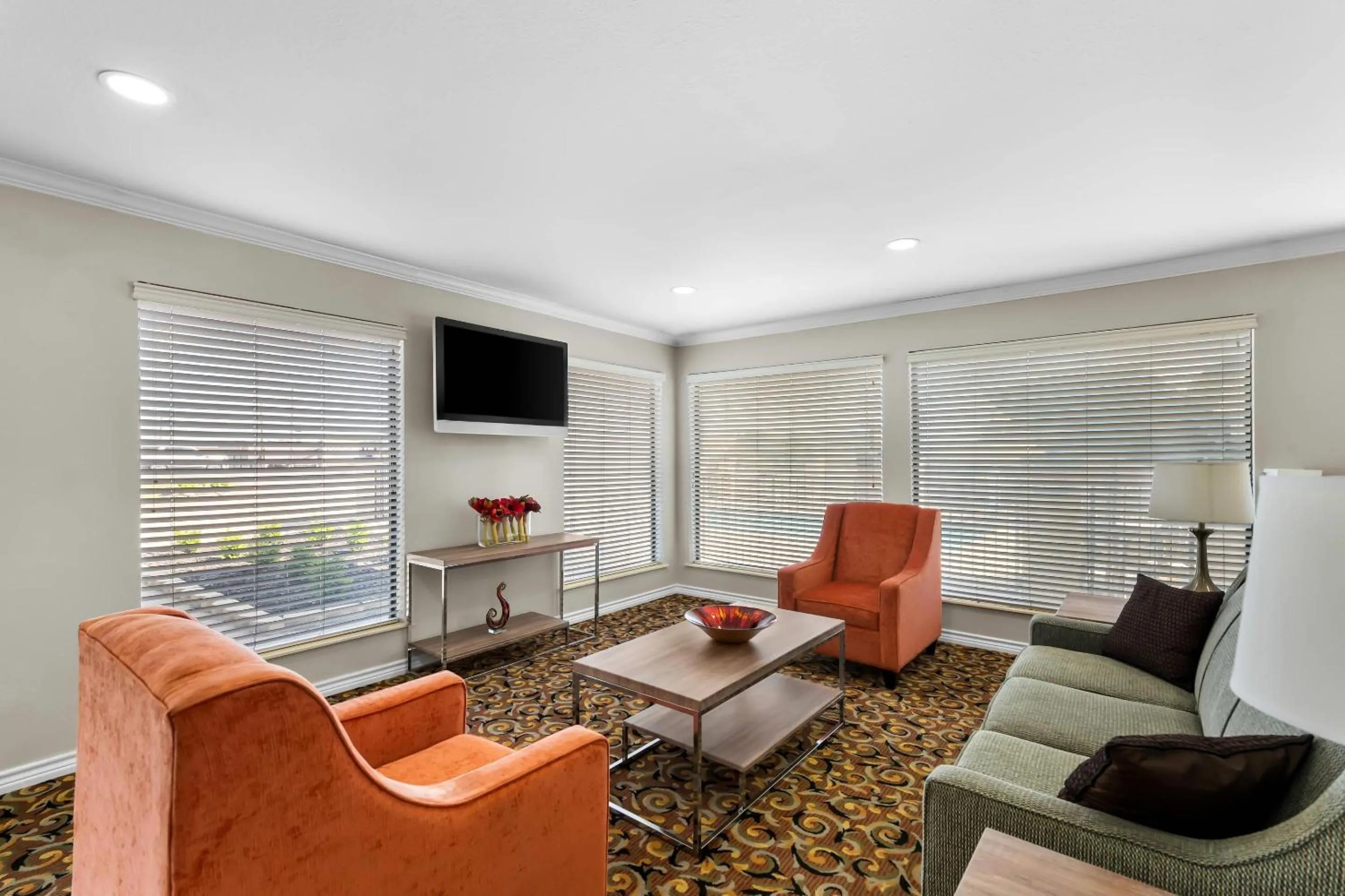 Lobby or reception in Quality Inn Marshall