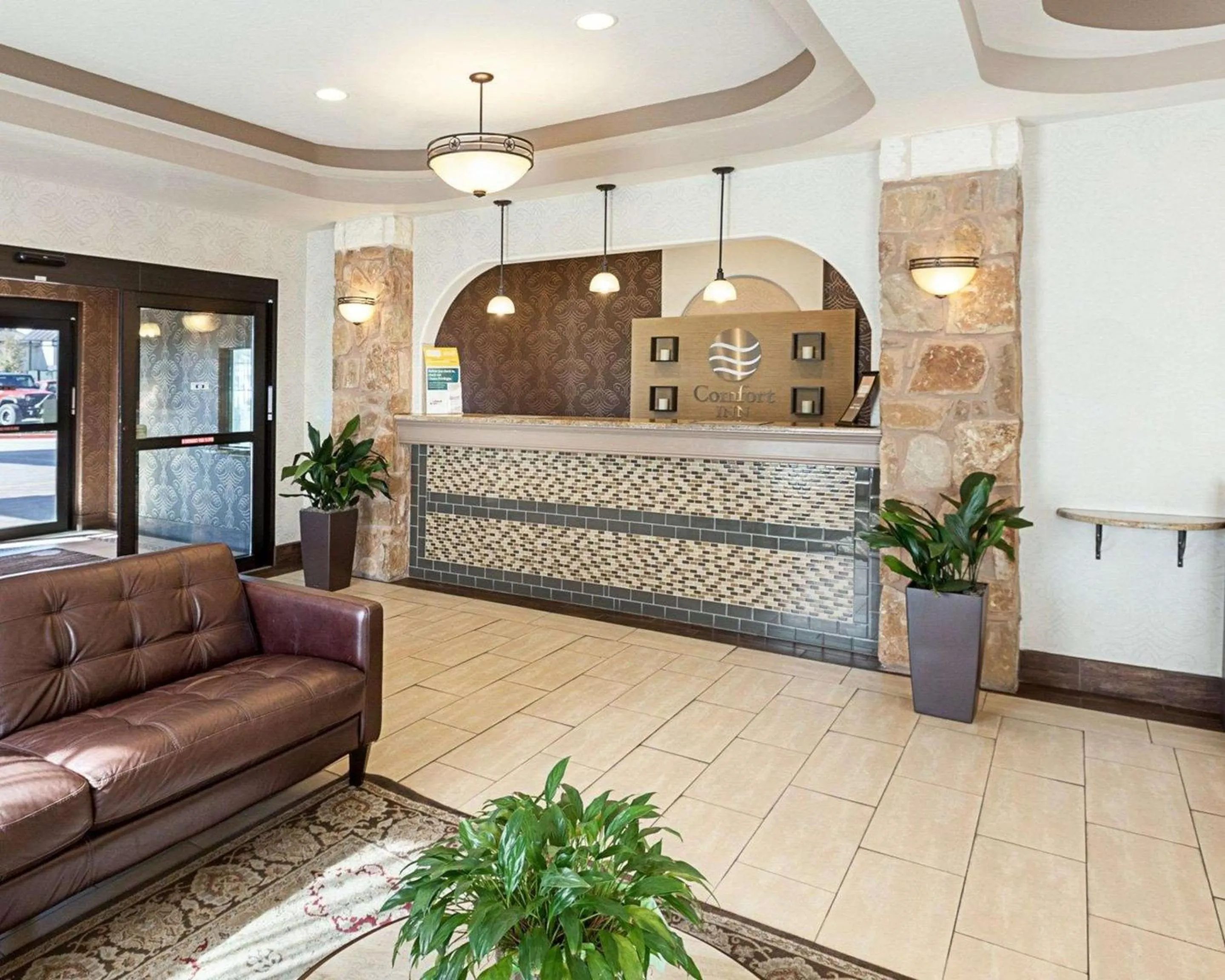 Lobby or reception, Lobby/Reception in Comfort Inn near Seaworld - Lackland AFB