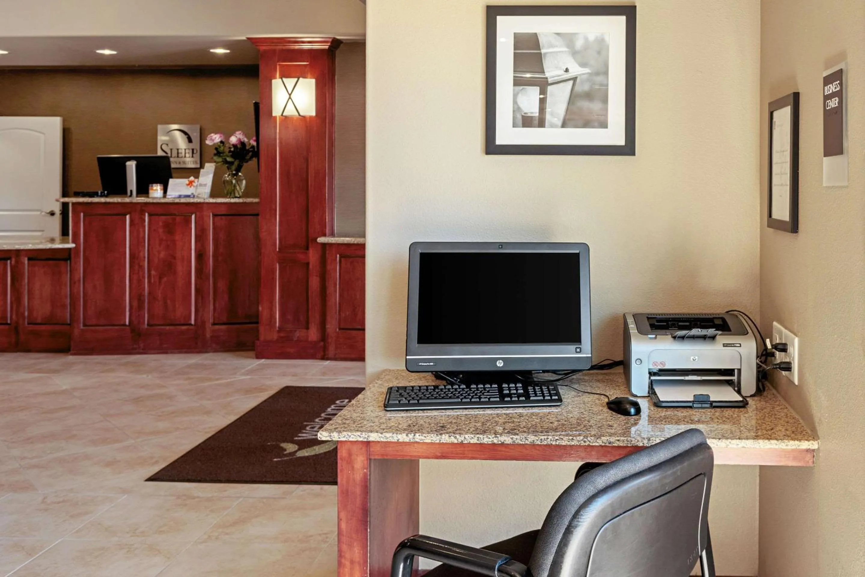 On site in Sleep Inn & Suites Tyler South