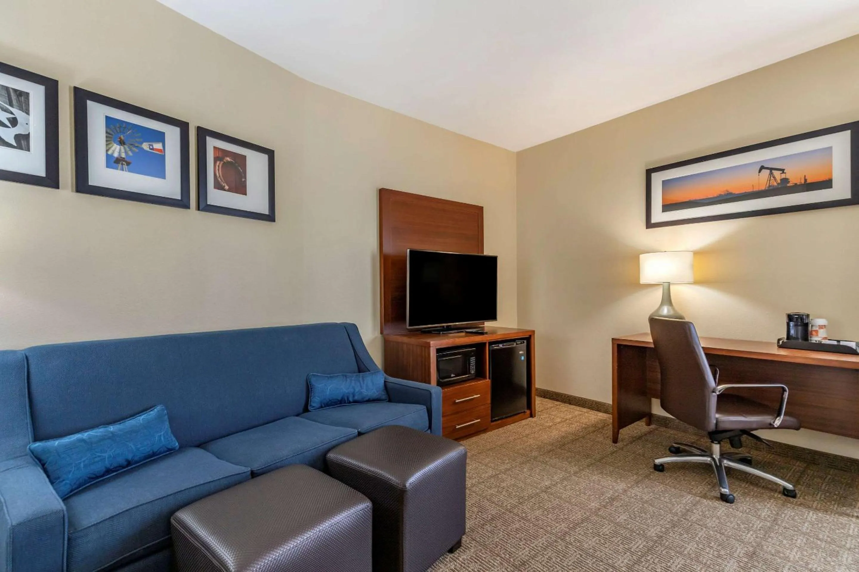 Photo of the whole room in Comfort Suites Buda - Austin South