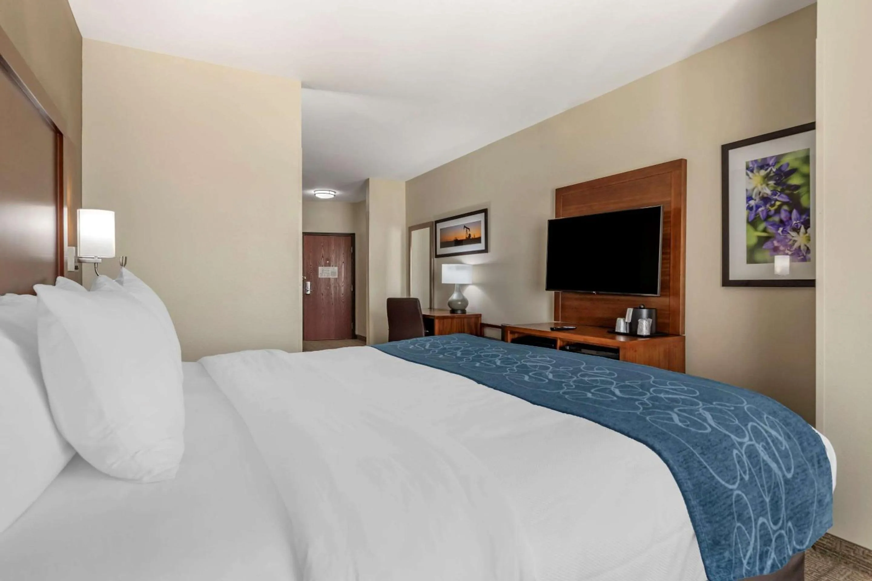 Photo of the whole room, Bed in Comfort Suites Buda - Austin South