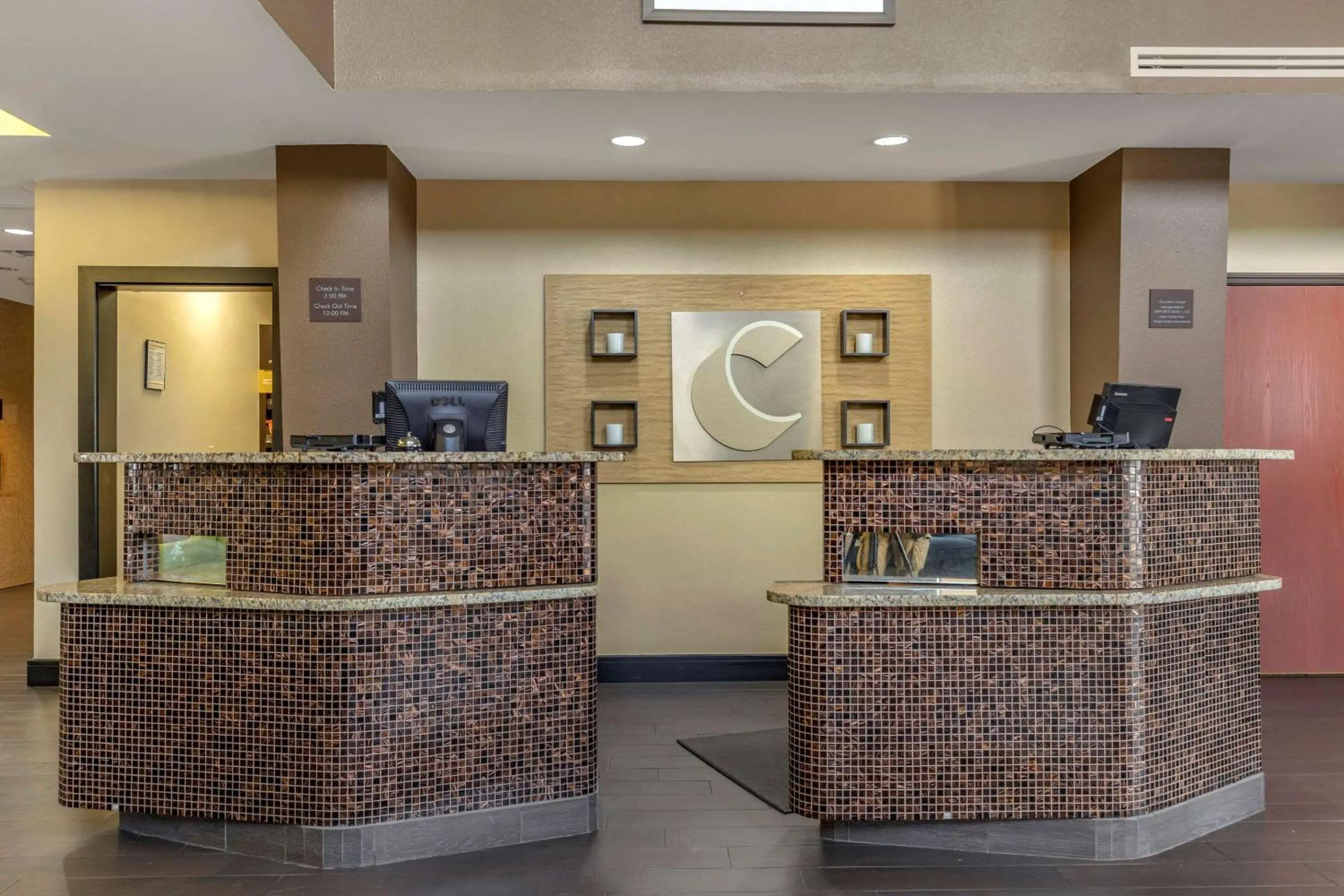 Lobby or reception in Comfort Suites Buda - Austin South