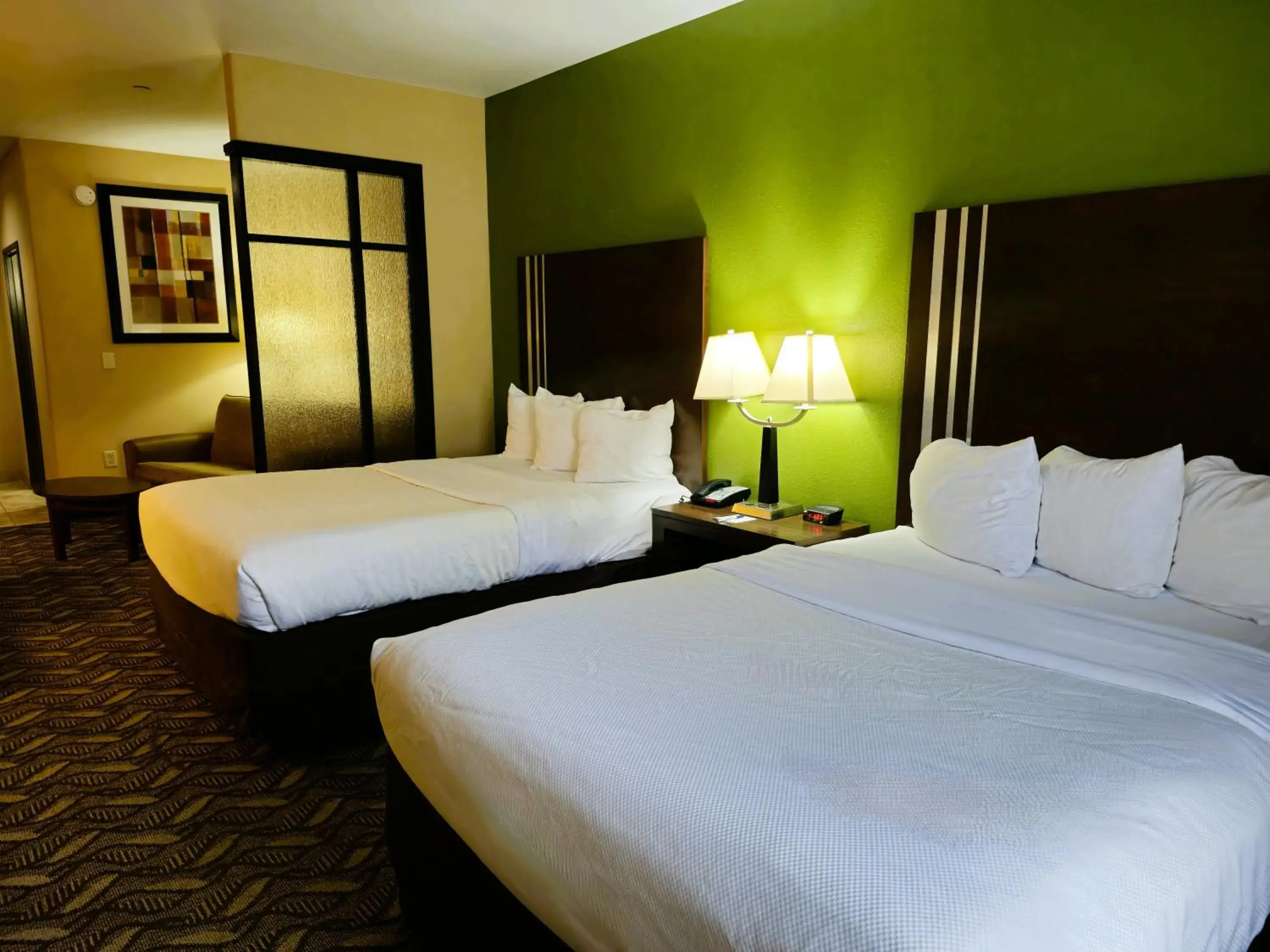 Queen Room with Two Queen Beds - Non-Smoking in Baymont by Wyndham Jewett Queen Room with Two Queen Beds - Non-Smoking in Baymont by Wyndham Jewett