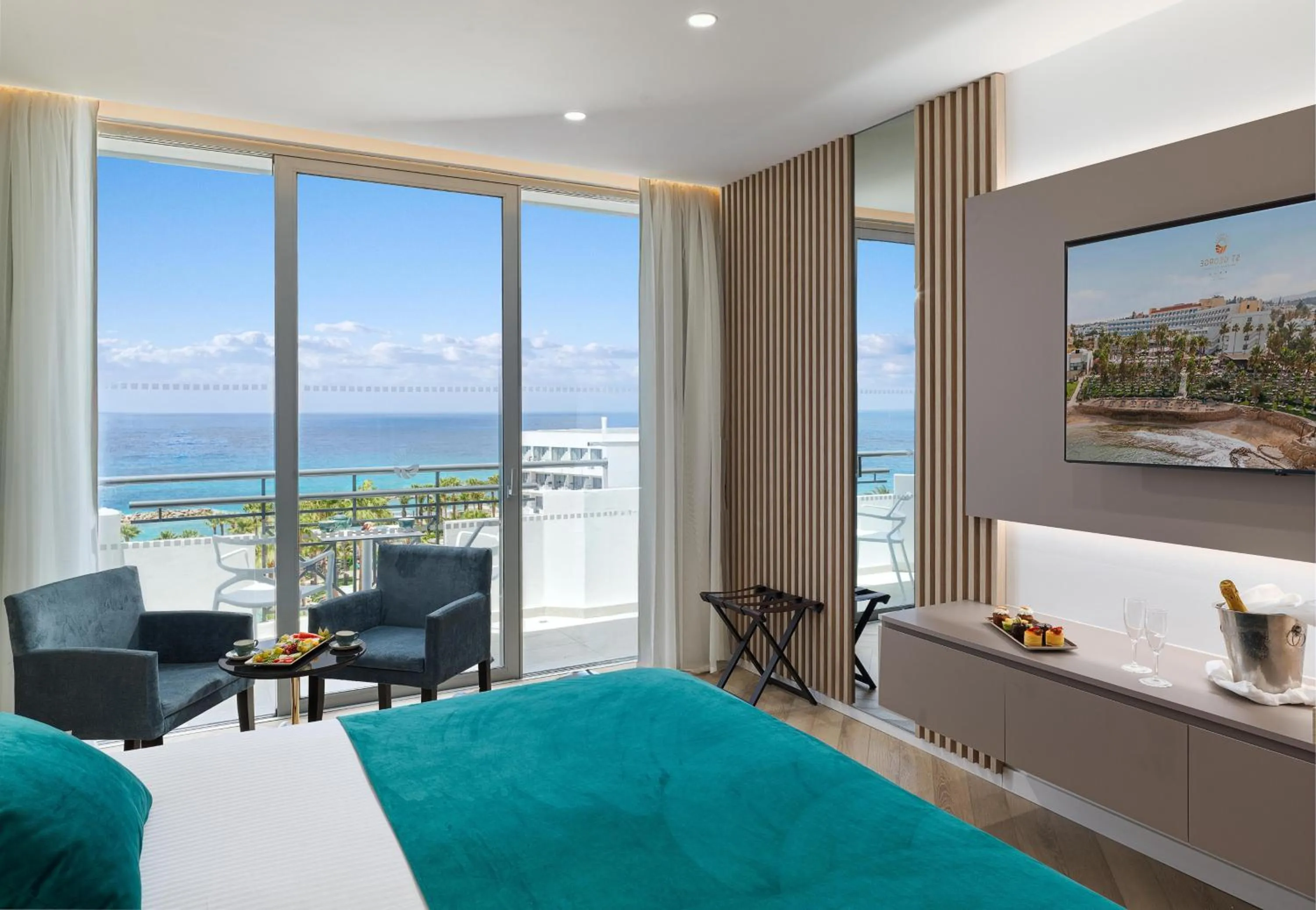 Bedroom in St George Beach Hotel & Spa Resort