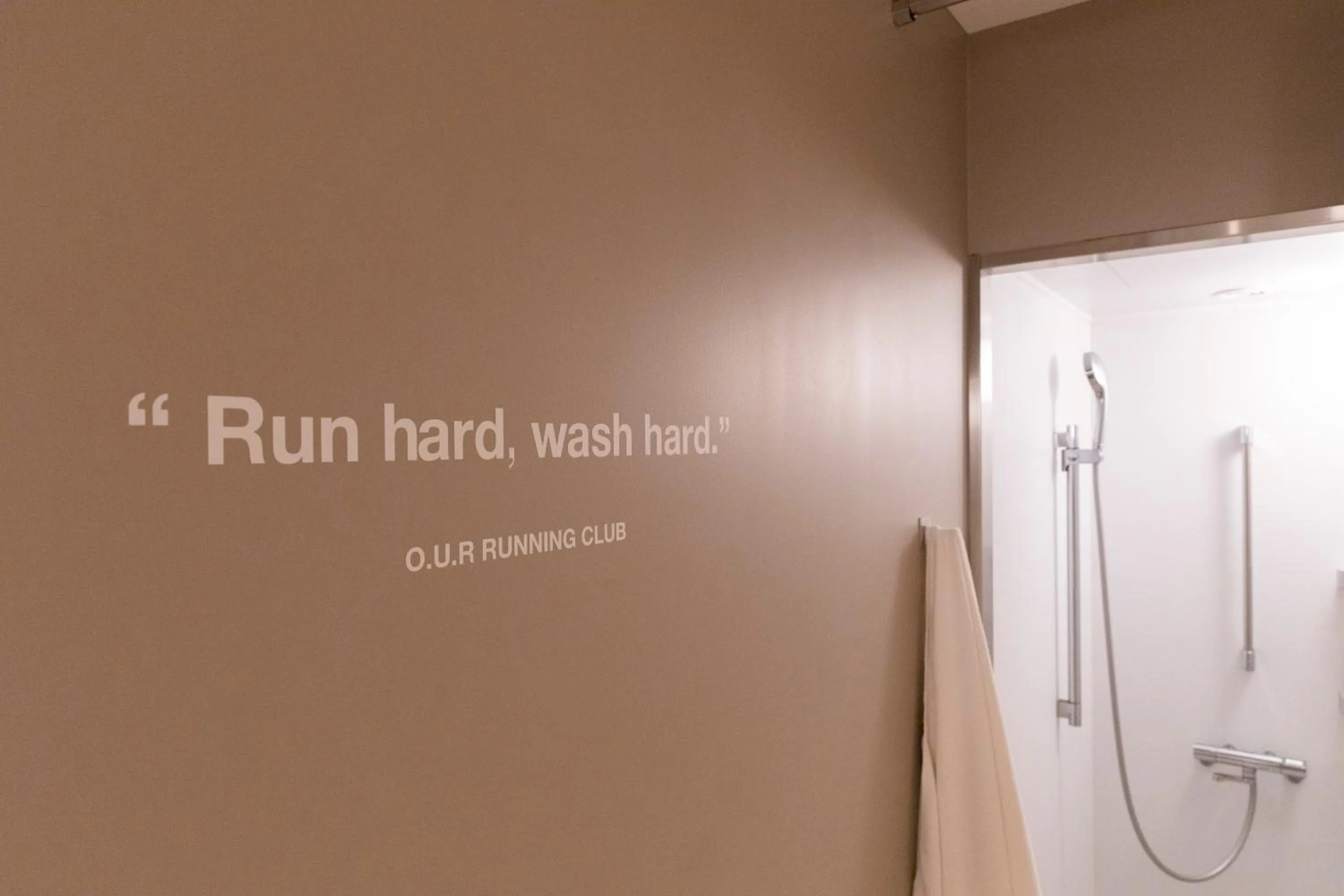 Shower in CAFE/MINIMAL HOTEL OUR OUR