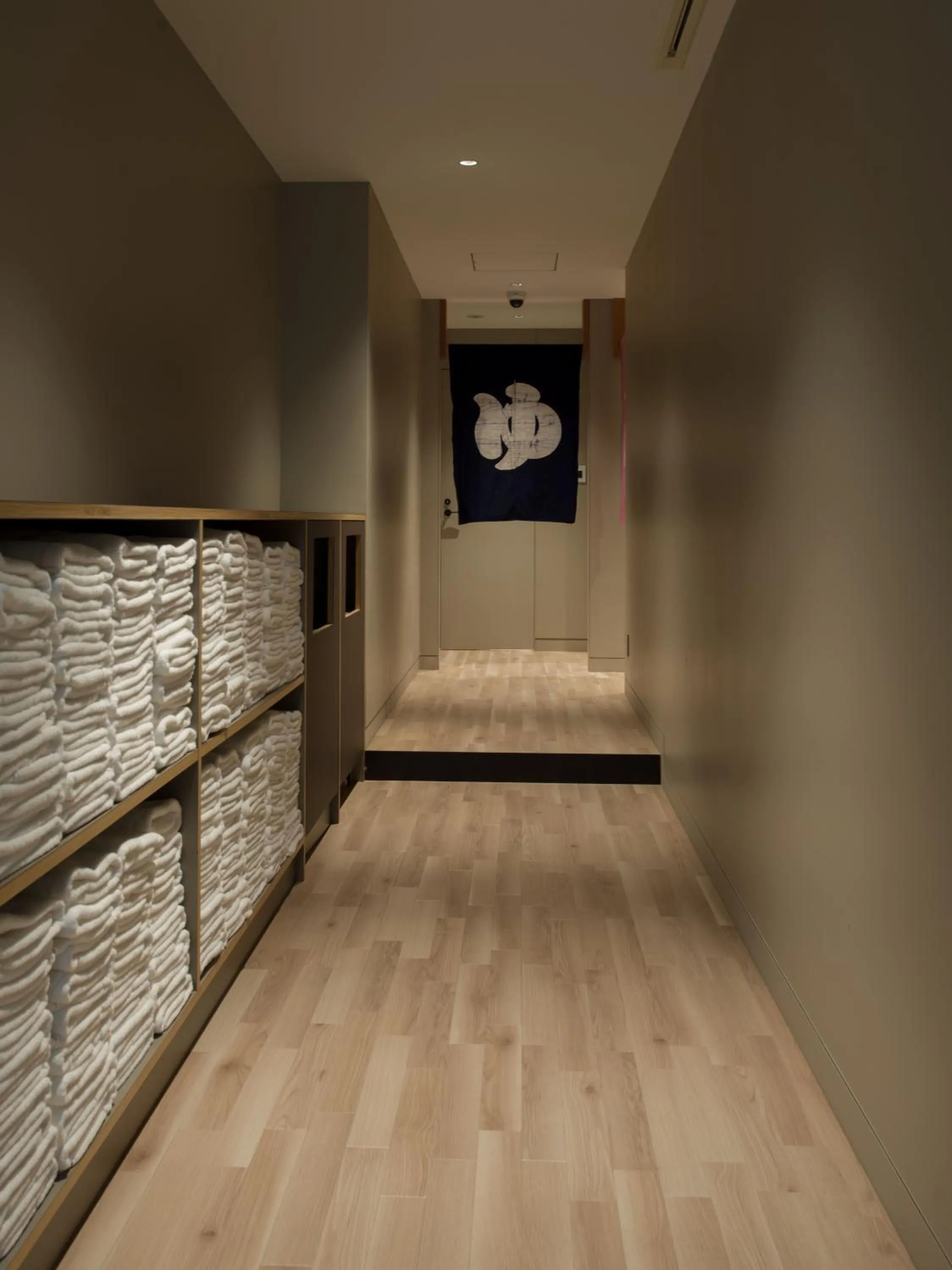 Public Bath, Bed in CAFE/MINIMAL HOTEL OUR OUR