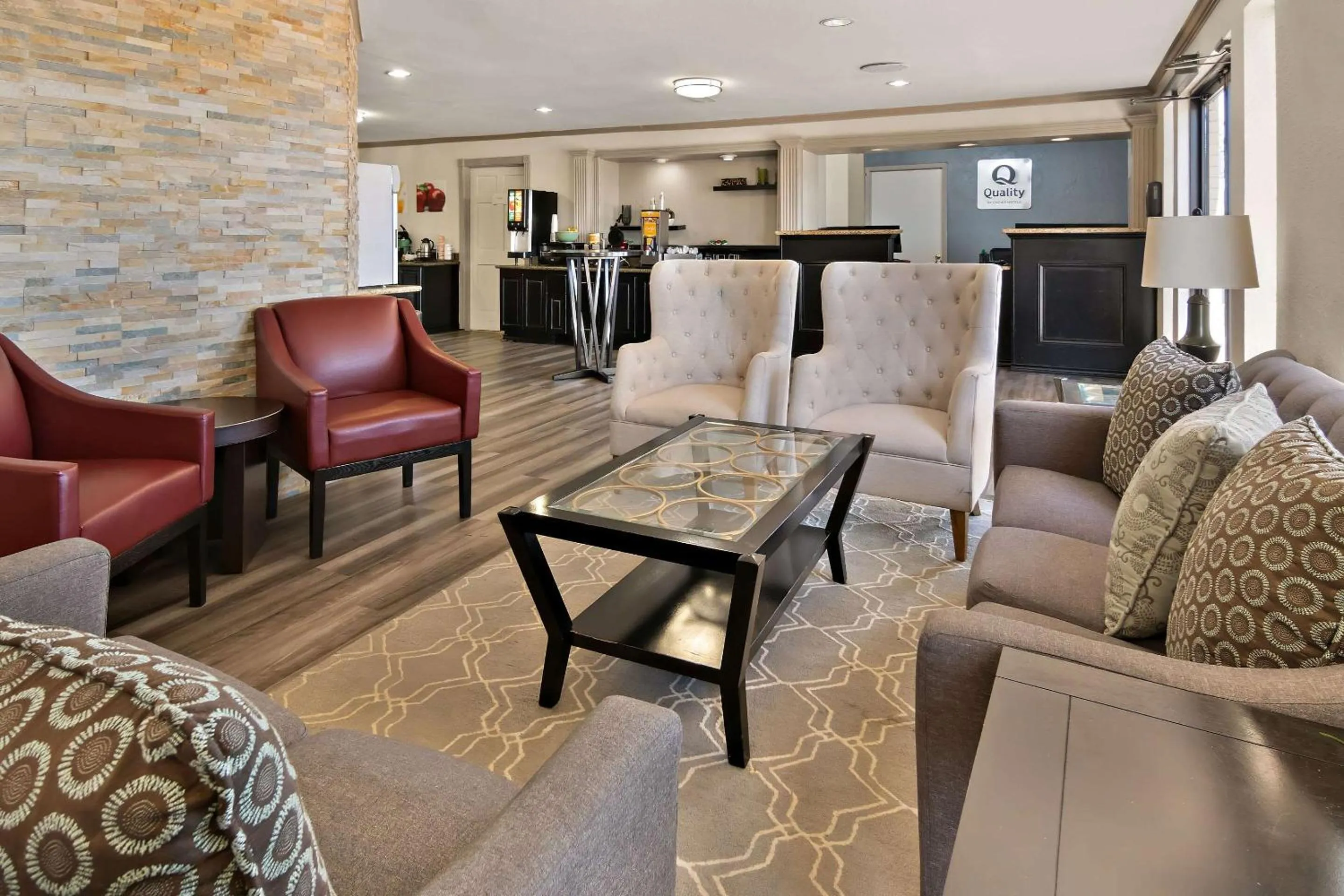 Lobby or reception in Quality Inn & Suites Weatherford