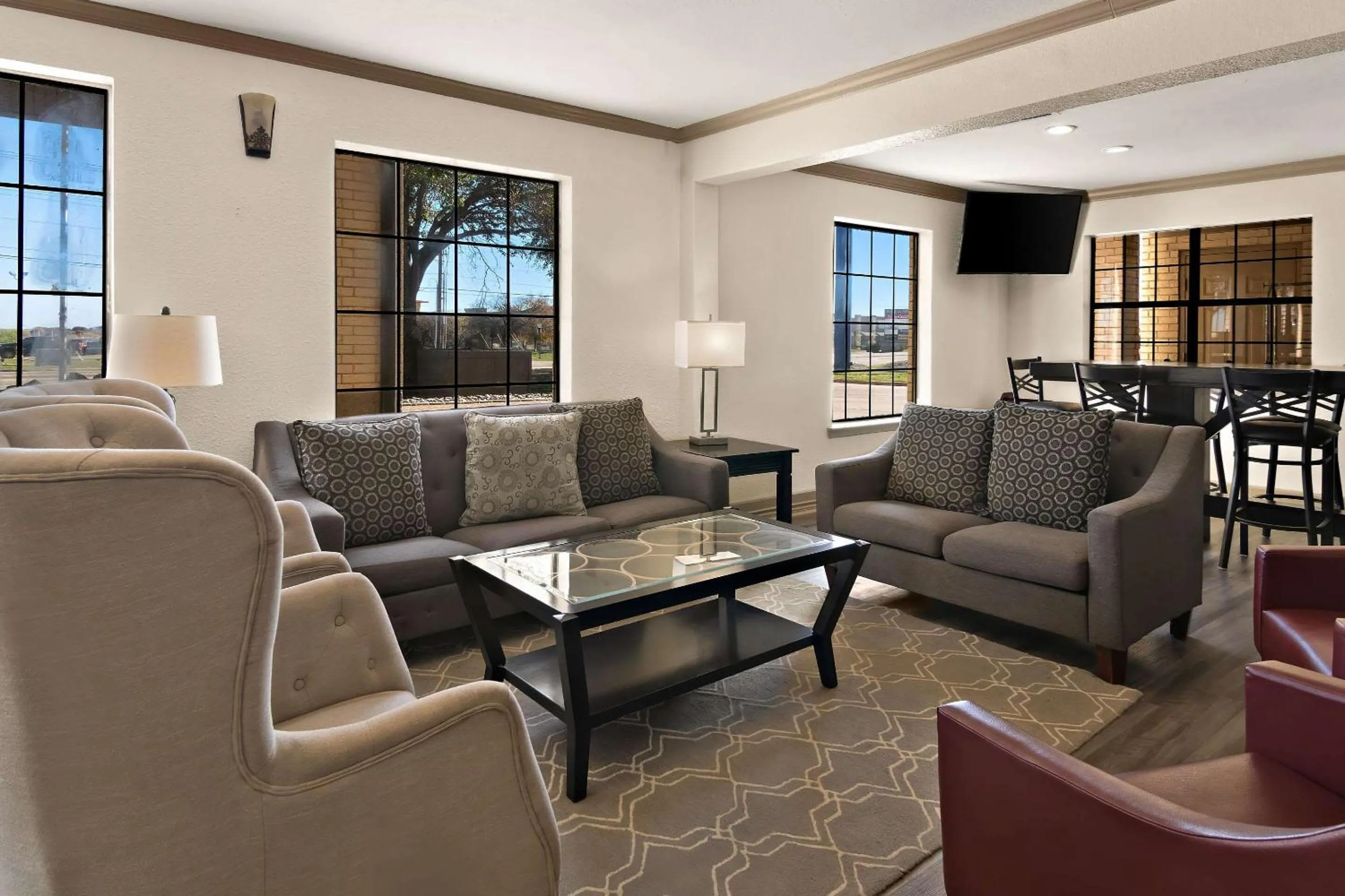 Lobby or reception in Quality Inn & Suites Weatherford