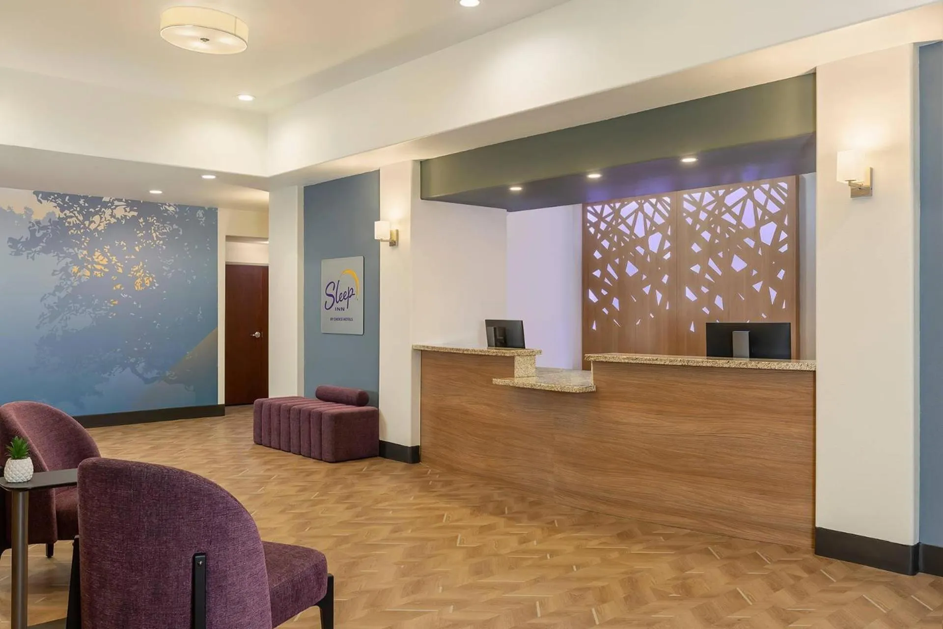Lobby or reception in Sleep Inn & Suites Round Rock - Austin North