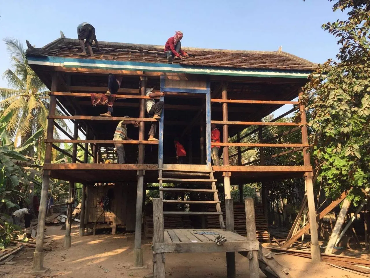 Property building in Dontrei Villa Angkor