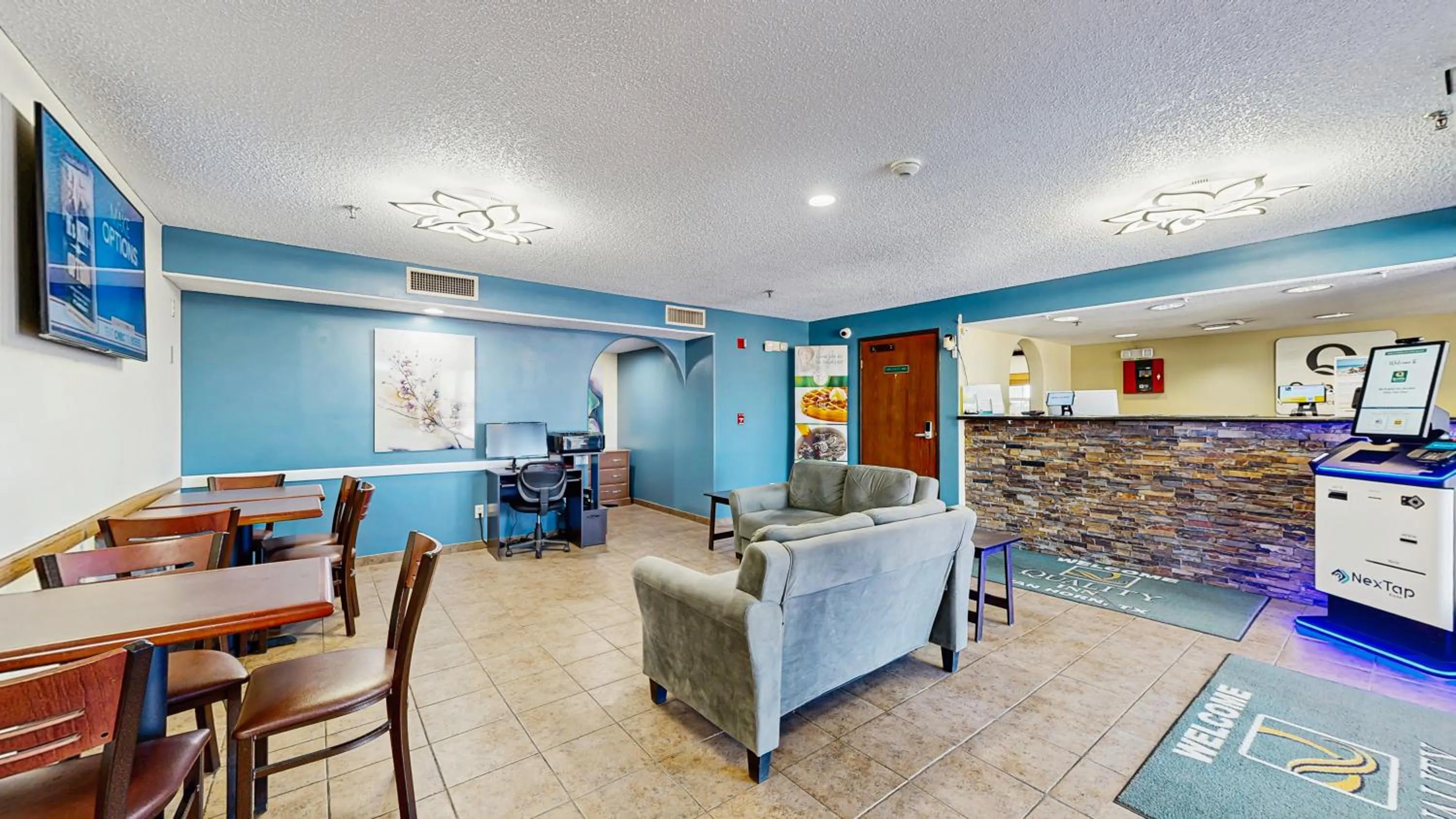 Lobby or reception in Quality Inn Van Horn