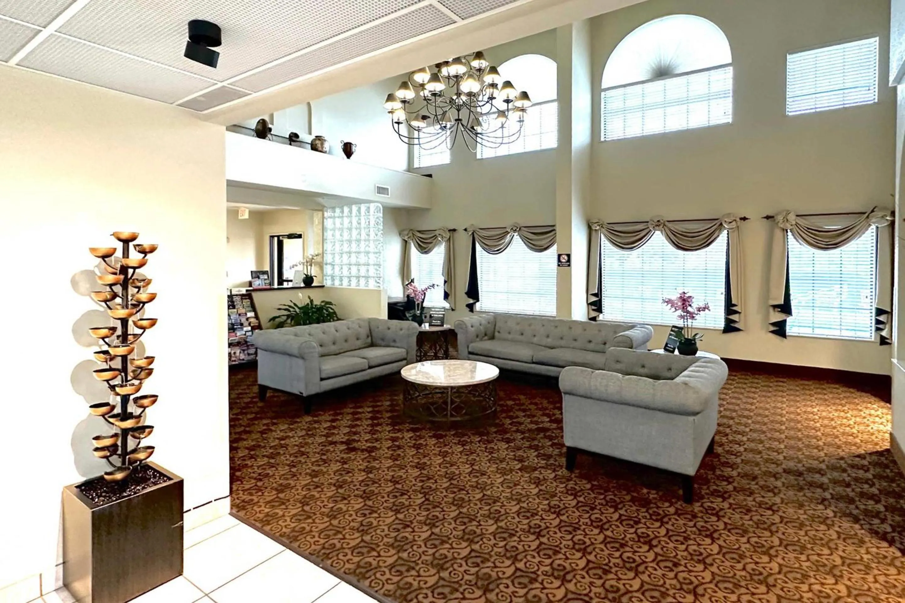 Lobby or reception in Quality Suites San Antonio Brooks City Base