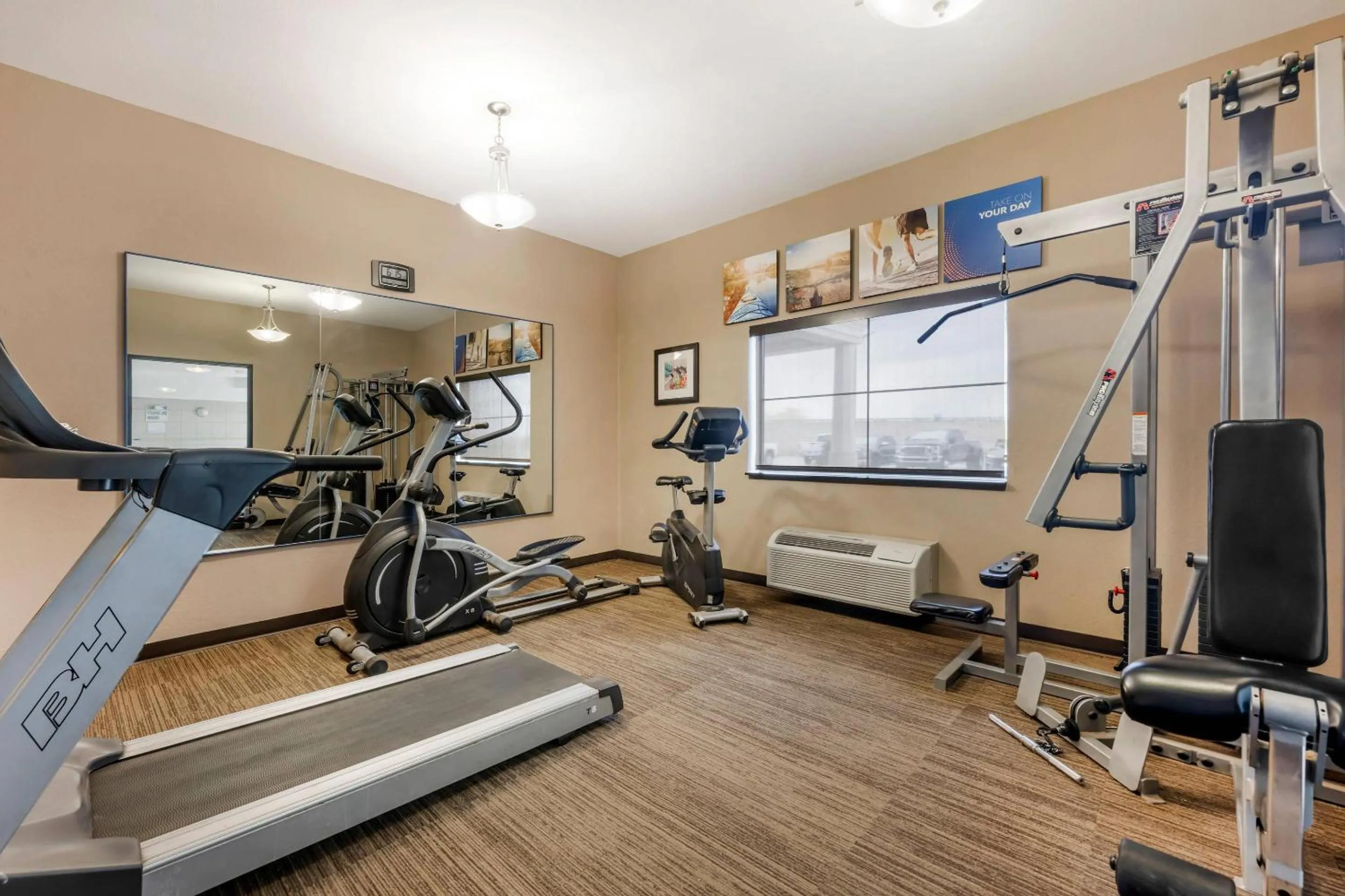 Fitness centre/facilities in Comfort Inn I-20 Midland Stanton