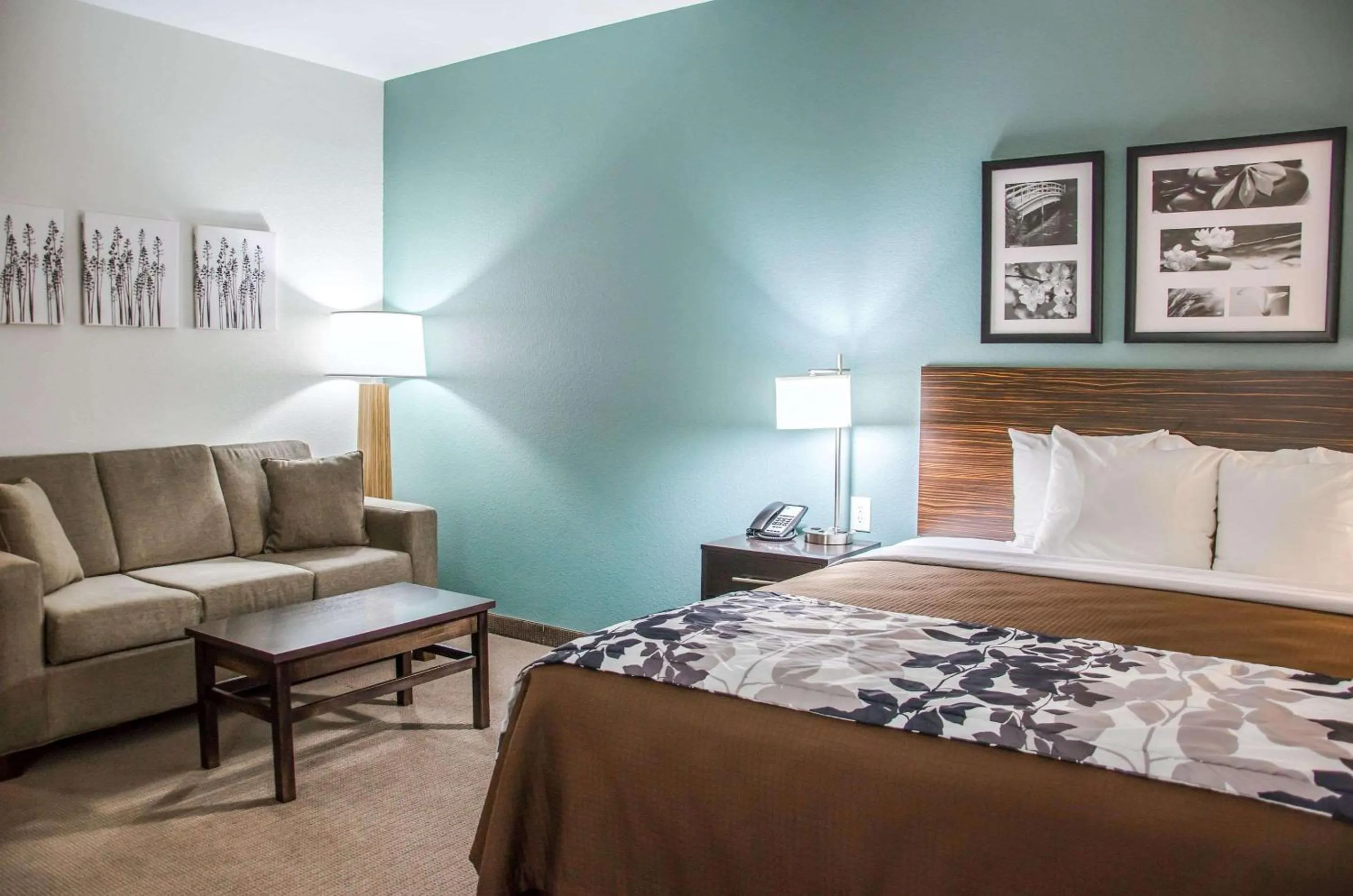 Photo of the whole room in Sleep Inn & Suites Center