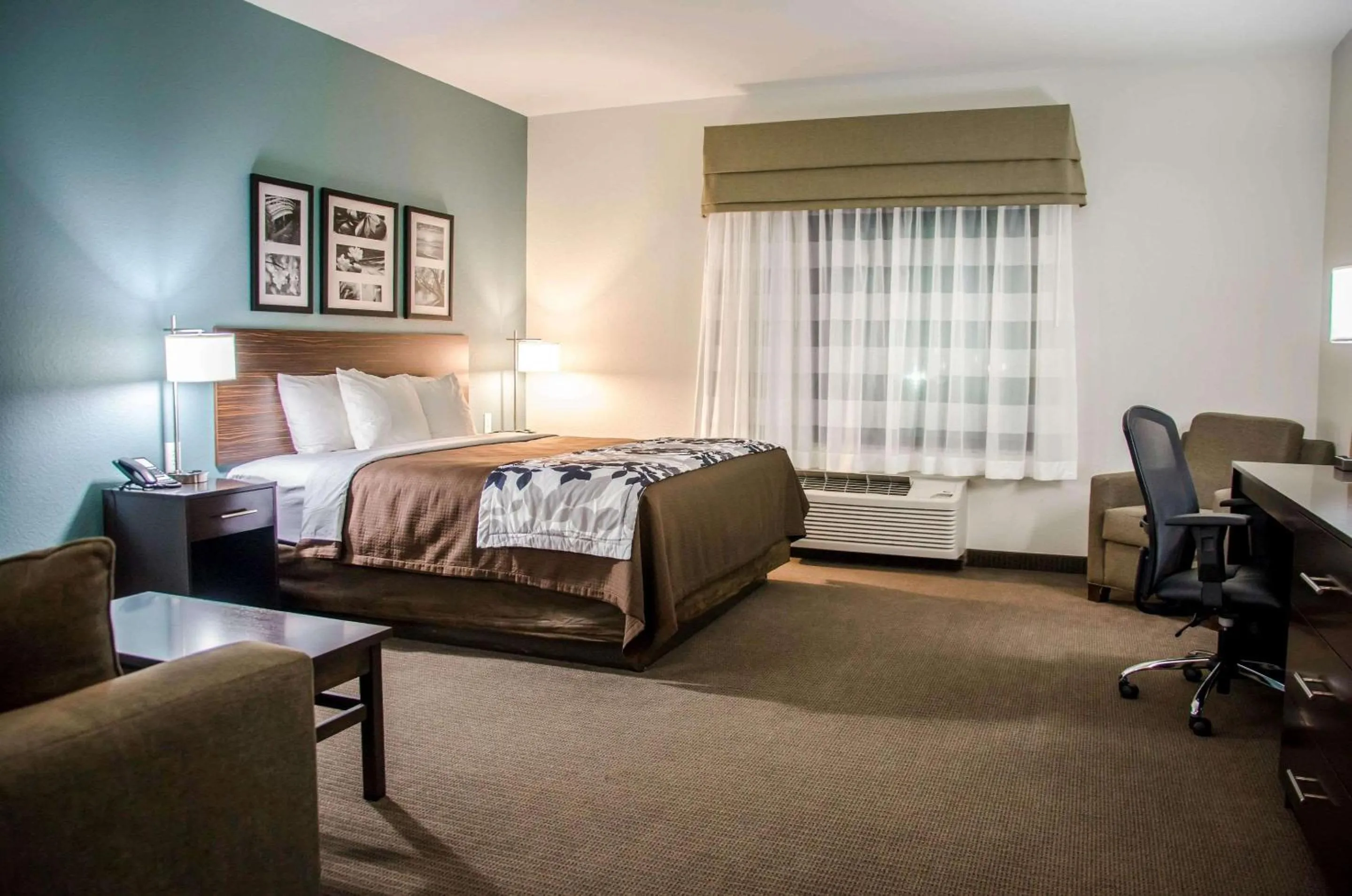 Photo of the whole room in Sleep Inn & Suites Center