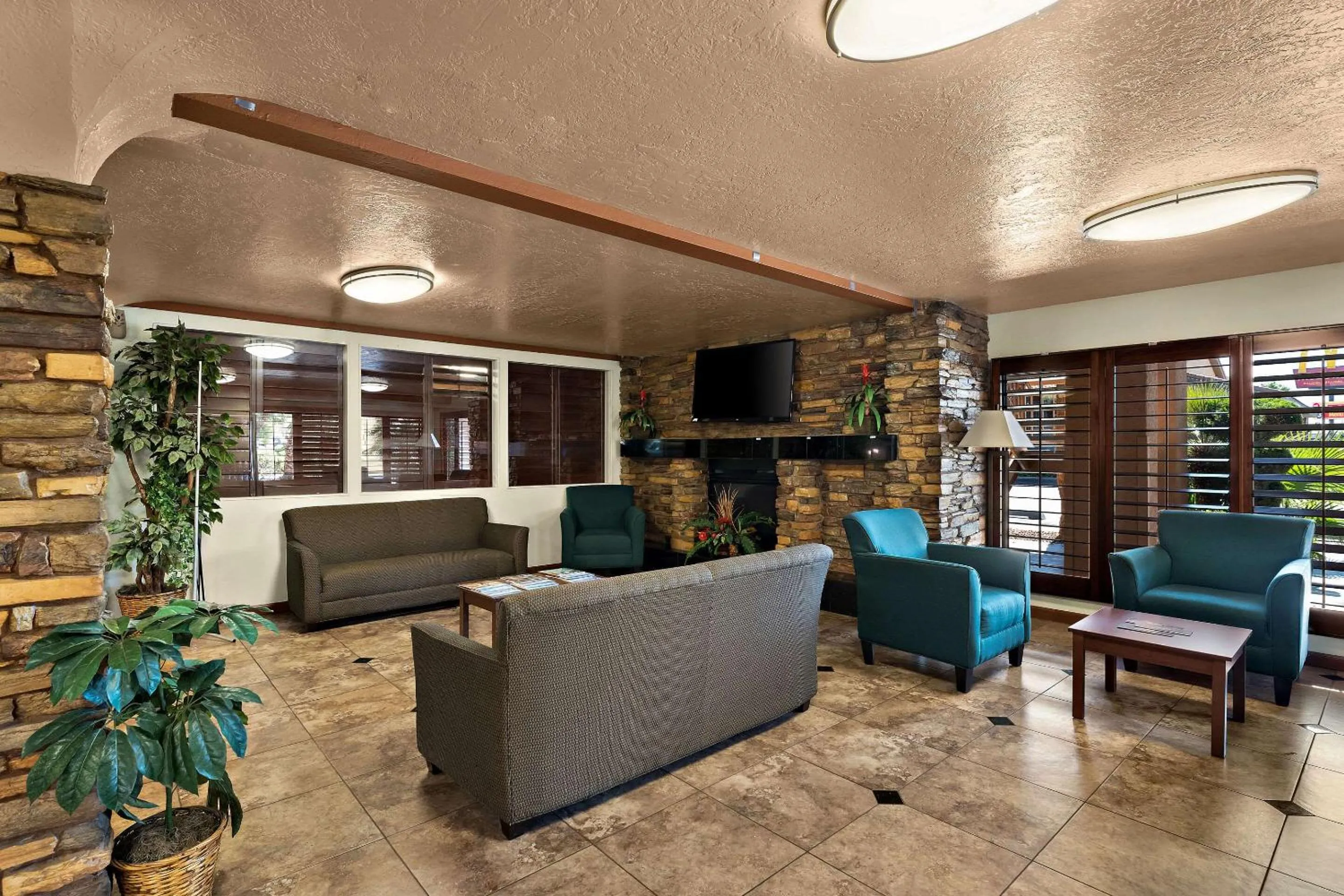 Lobby or reception in Quality Inn Saint George South Bluff