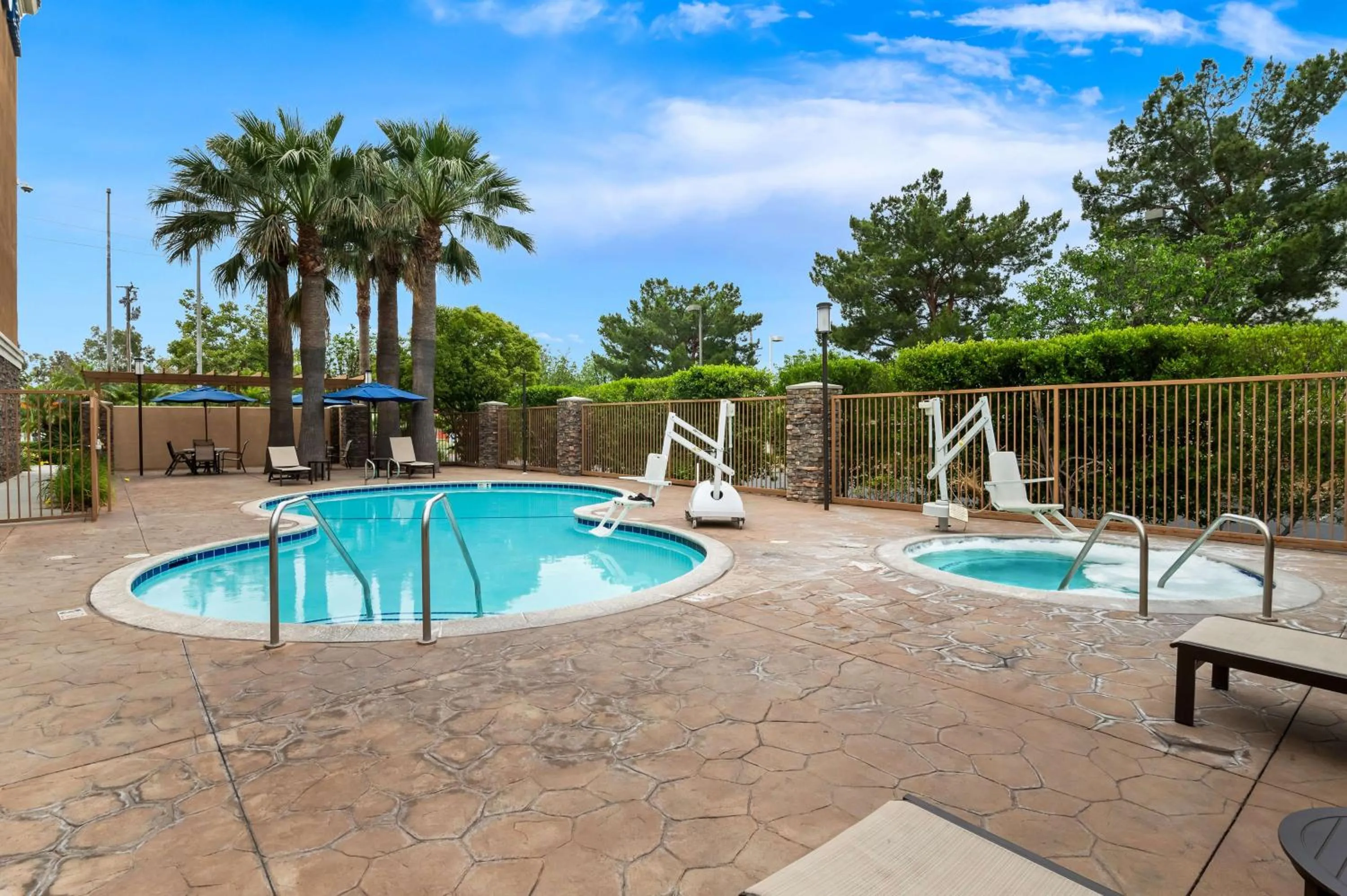 Pool view in Best Western Ontario Mills Mall