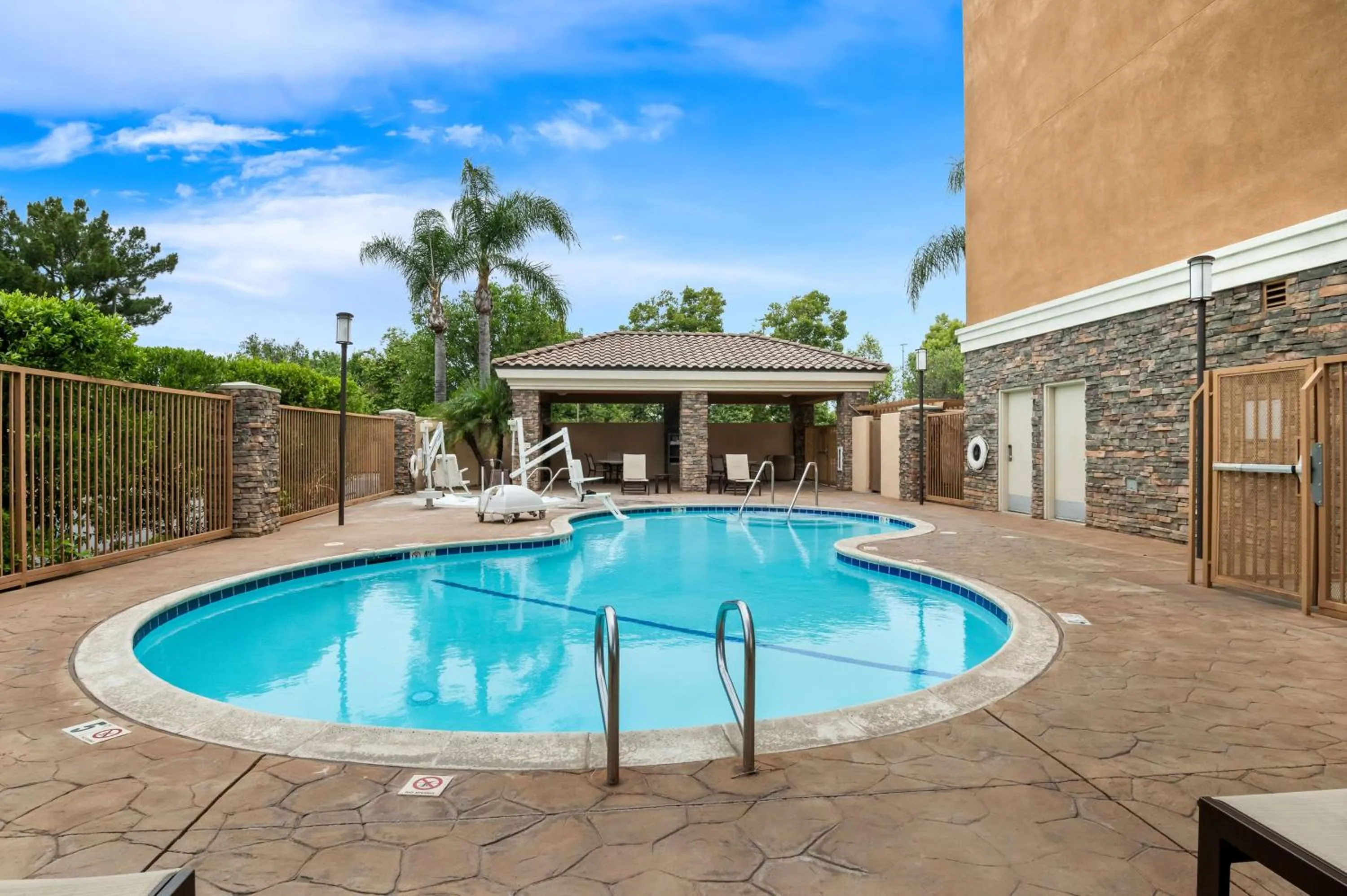 Pool view in Best Western Ontario Mills Mall