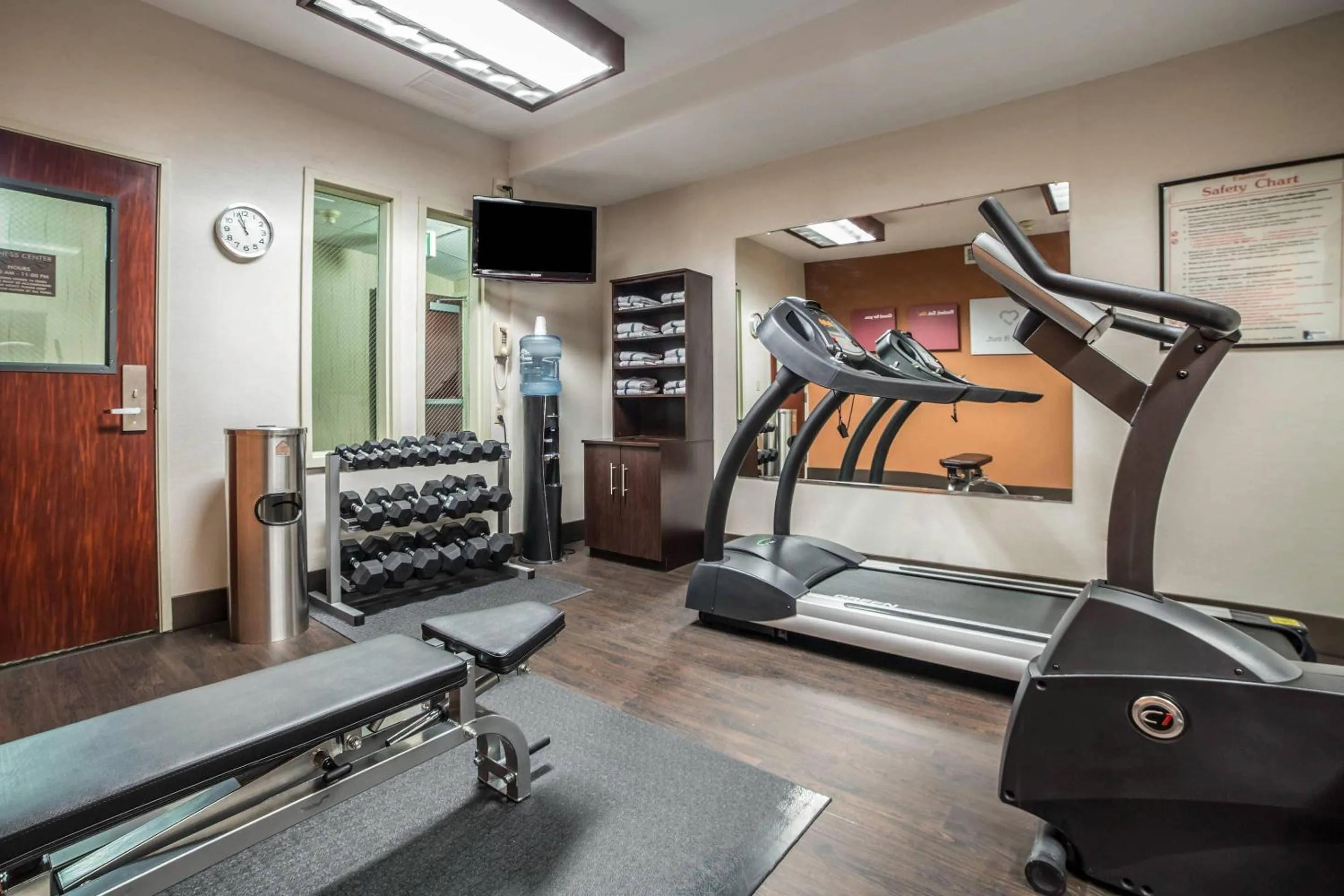 Fitness centre/facilities in Comfort Suites Salt Lake City Airport