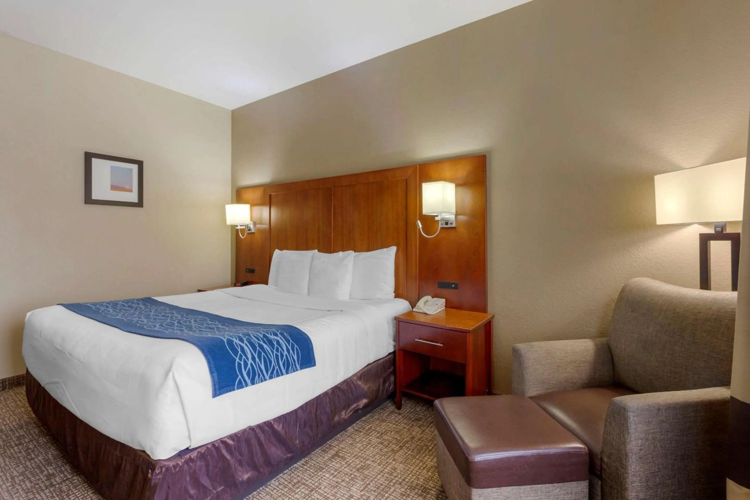 Bedroom, Bed in Comfort Inn & Suites Woods Cross - Salt Lake City North
