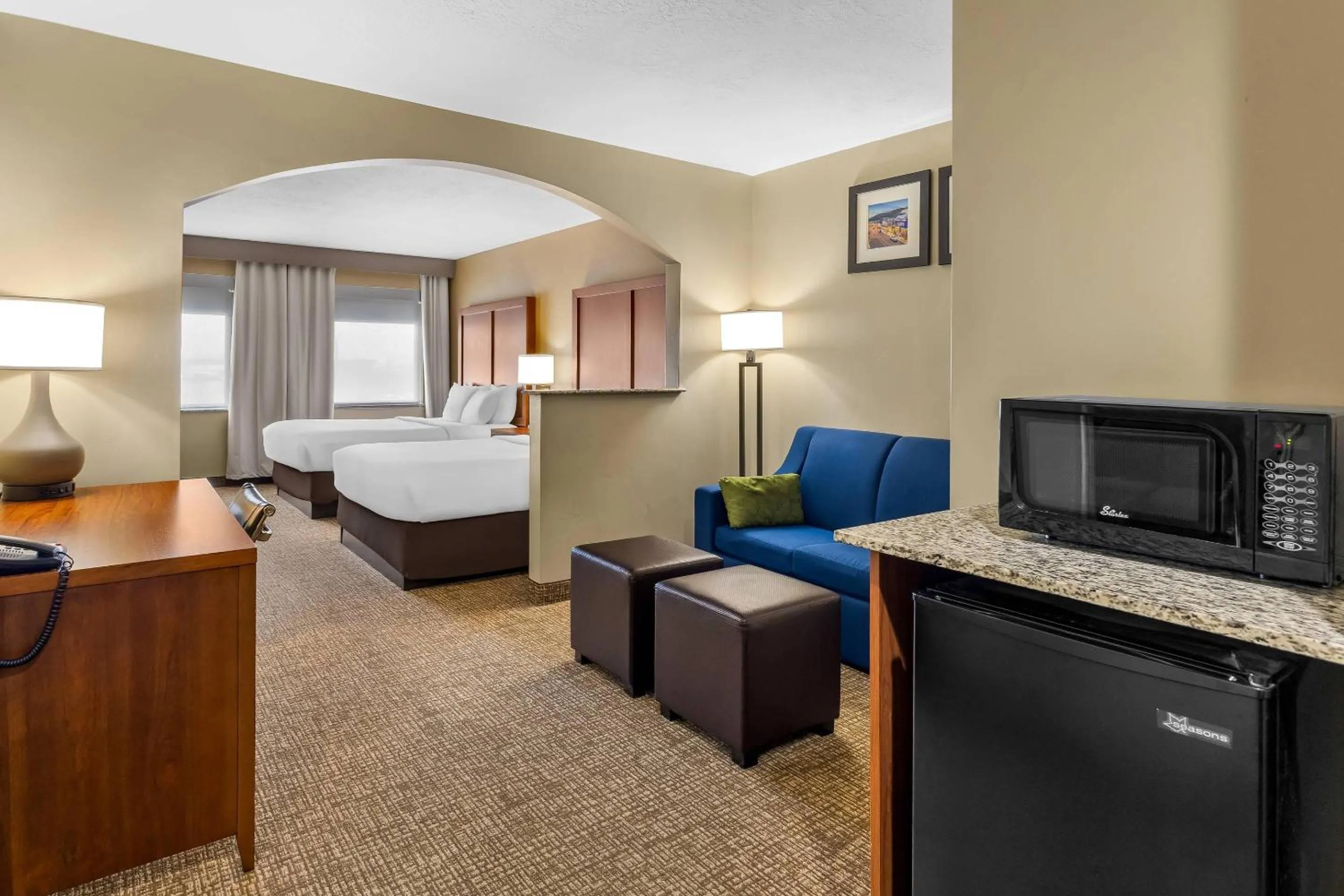 Bedroom, Bed in Comfort Inn Ogden near Event Center