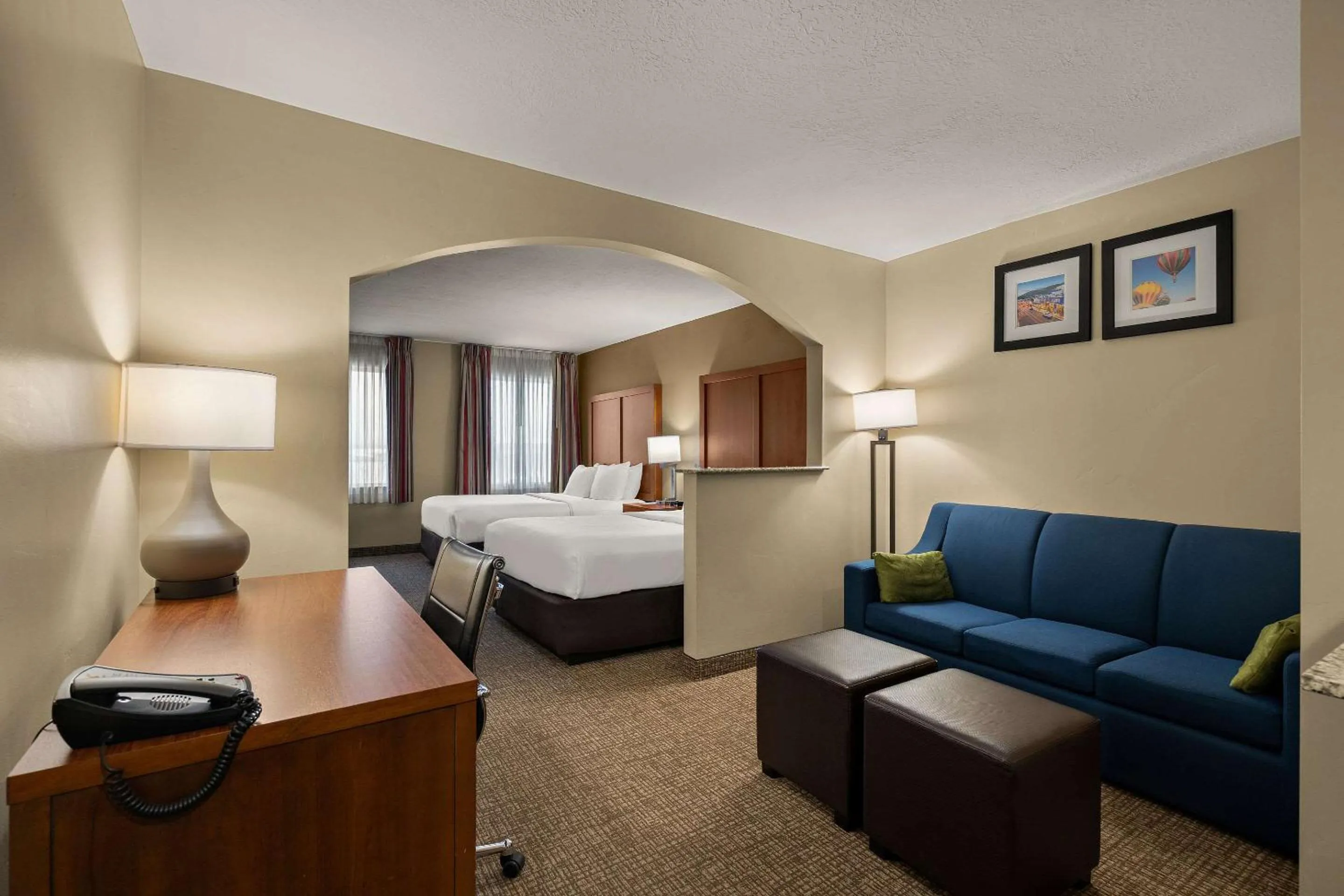 Bedroom, Bed in Comfort Inn Ogden near Event Center