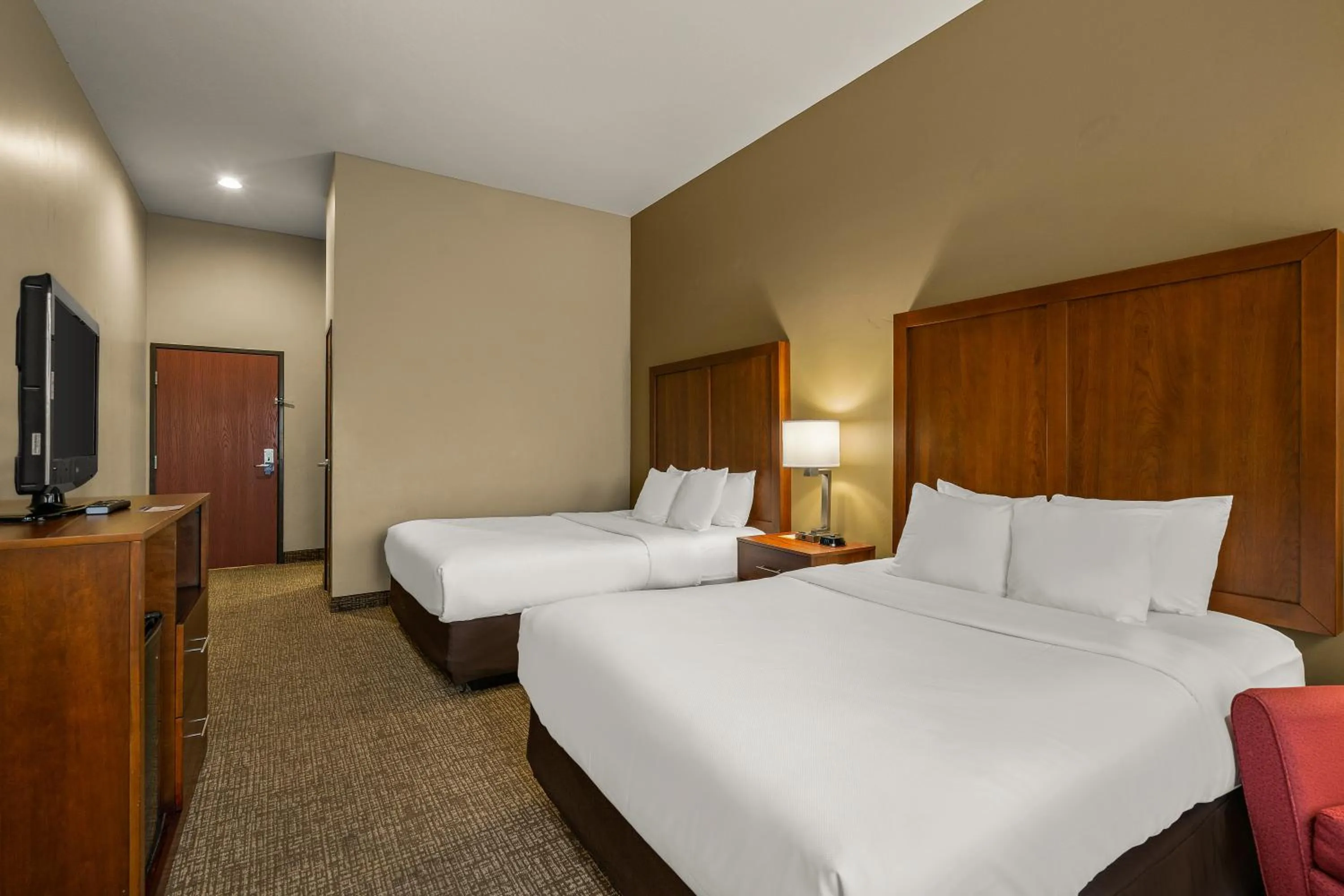 Bed in Comfort Inn Ogden near Event Center