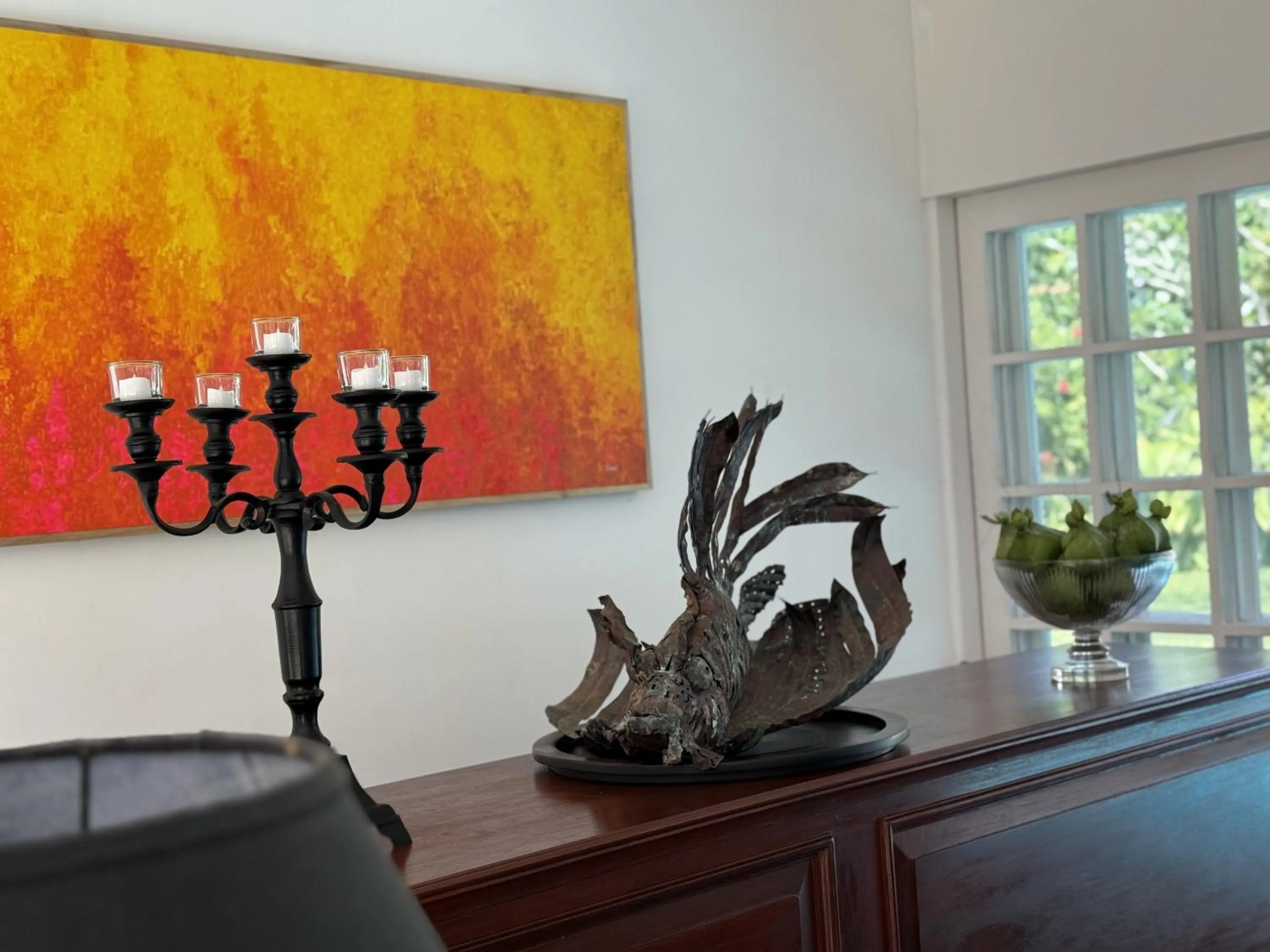 Decorative detail in Nyne Hotels Leela Walauwwa - Bentota