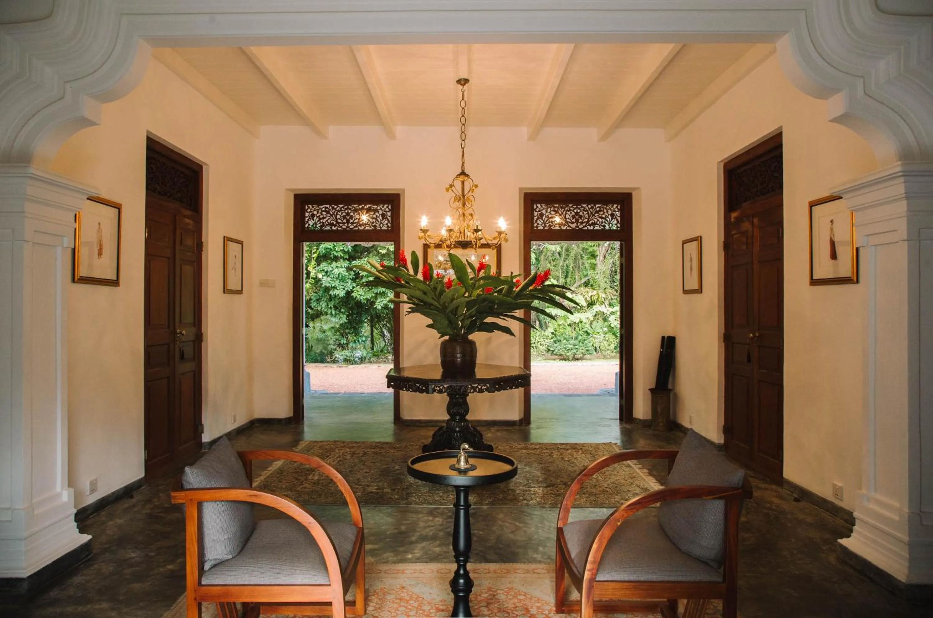 Living room in Nyne Hotels Leela Walauwwa - Bentota