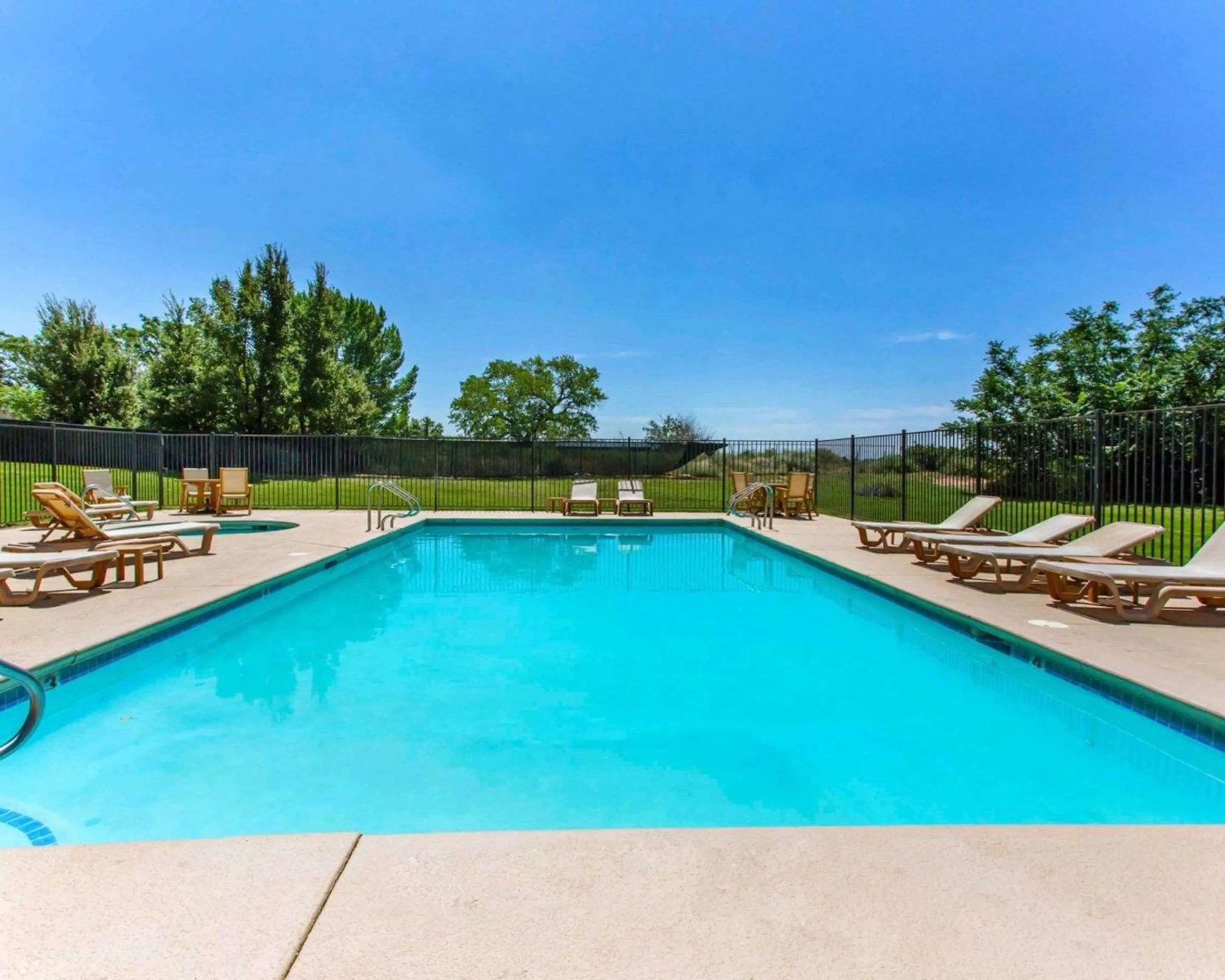 On site in Rodeway Inn