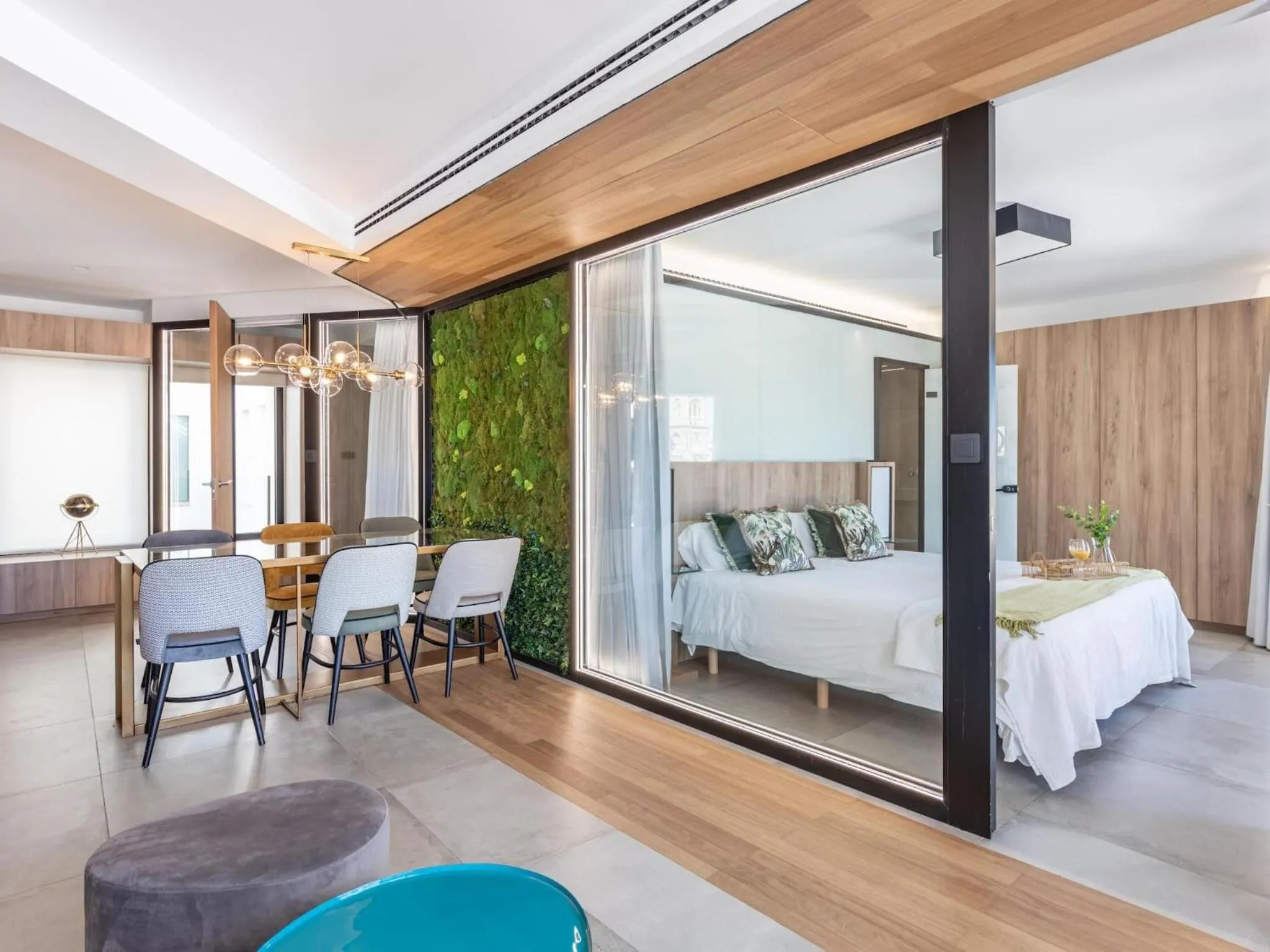 Bed in Luxury Alhambra Penthouse Collection