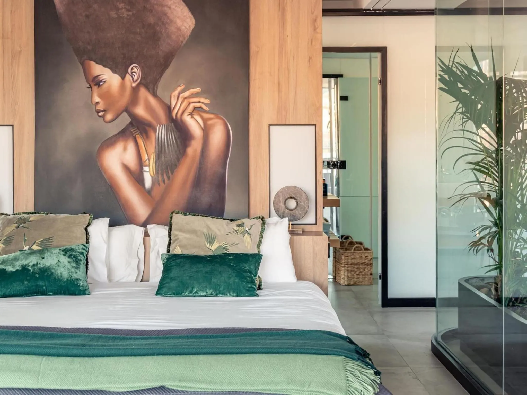 Bed in Luxury Alhambra Penthouse Collection