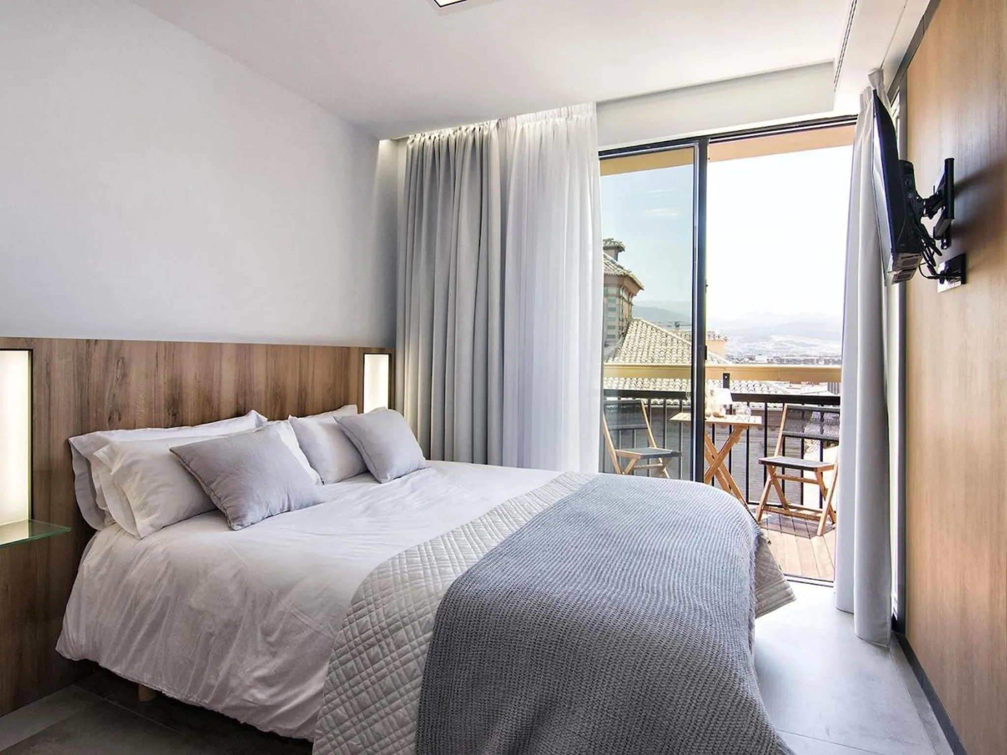 Bed in Luxury Alhambra Penthouse Collection