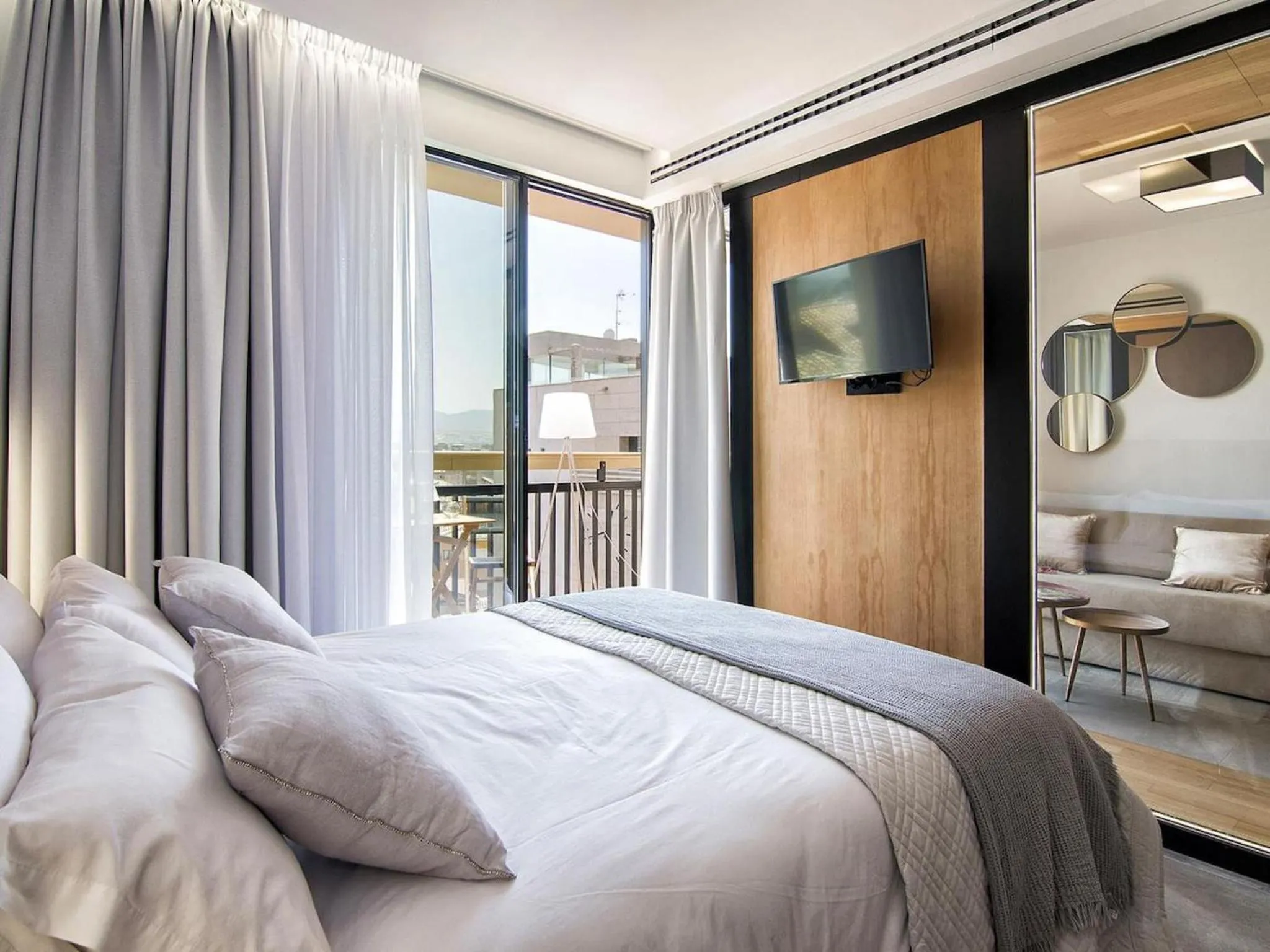 Bed in Luxury Alhambra Penthouse Collection