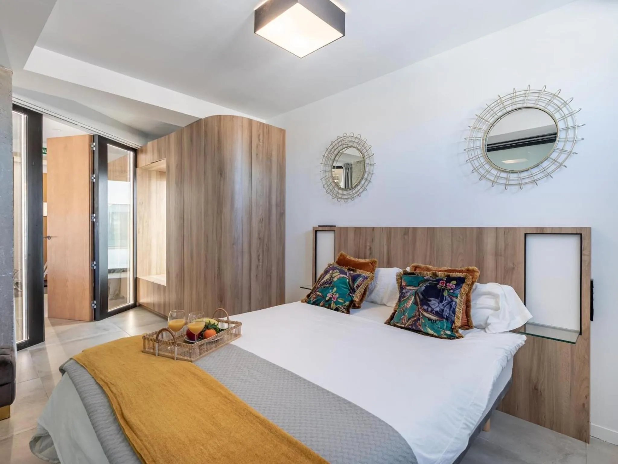 Bed in Luxury Alhambra Penthouse Collection